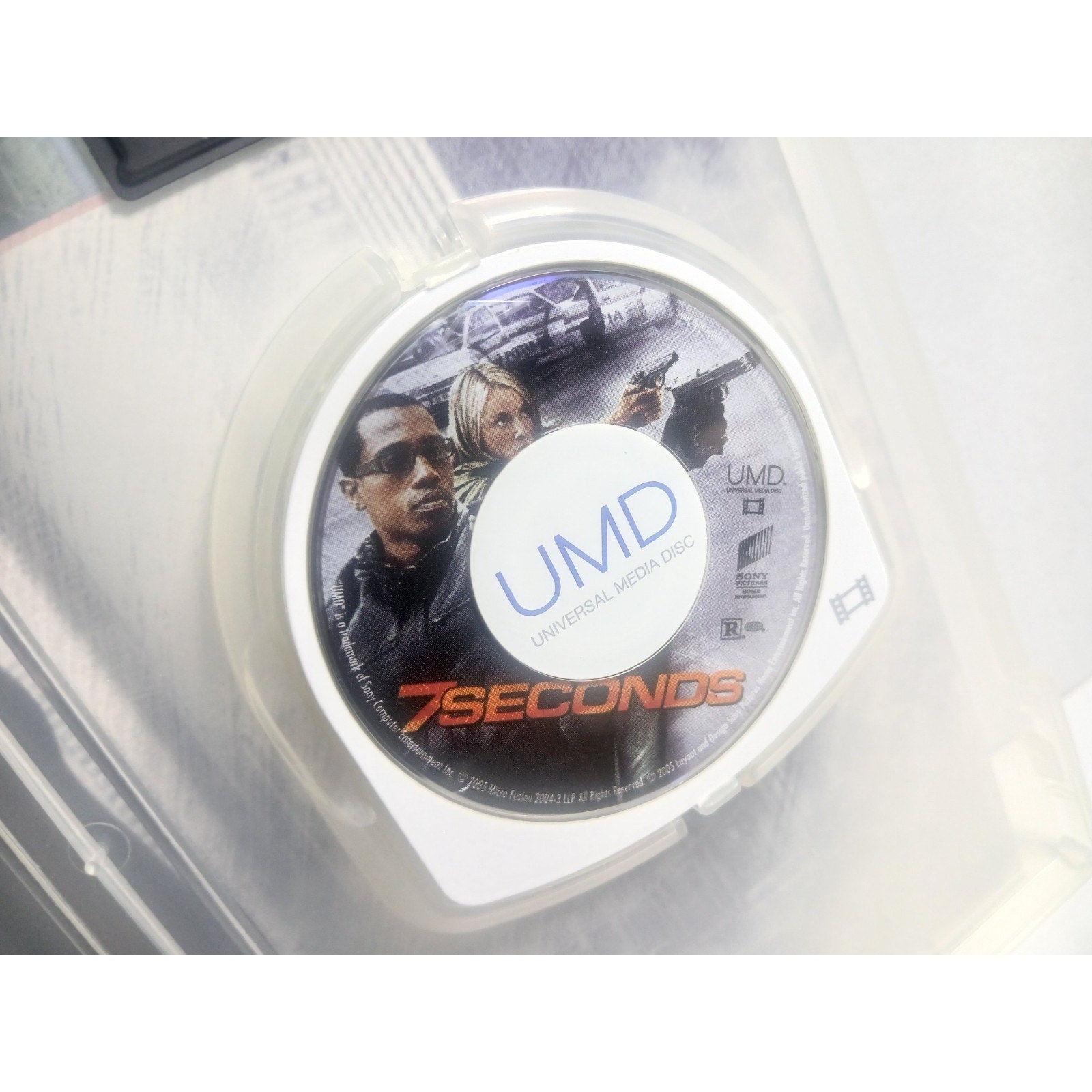 ✅ SONY PSP 7 SECONDS WESLEY SNIPES MOVIE CIB TESTED WORKING MINT