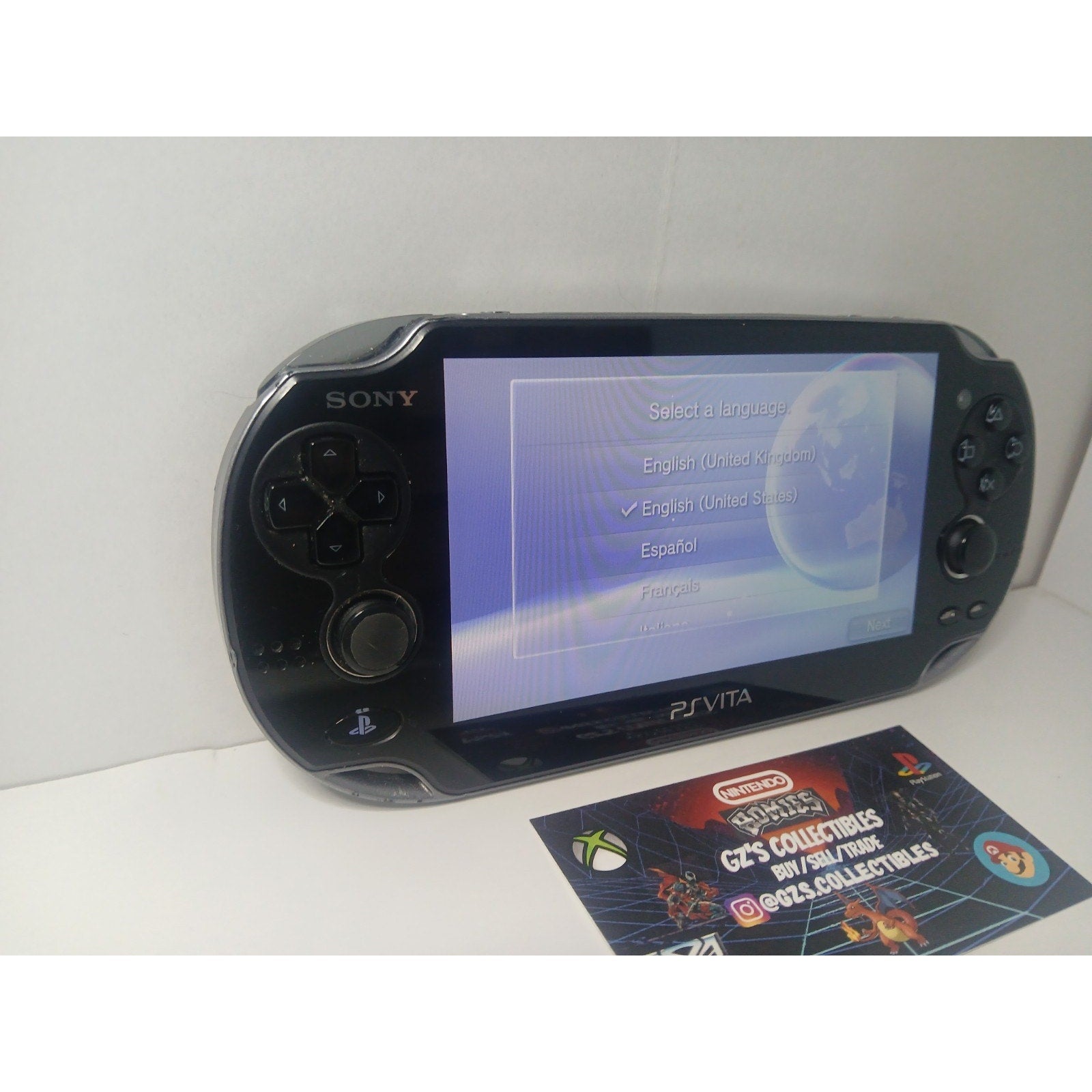 SONY PS VITA 1001 OLED USA 🇺🇸 HANDHELD CONSOLE TESTED WORKING