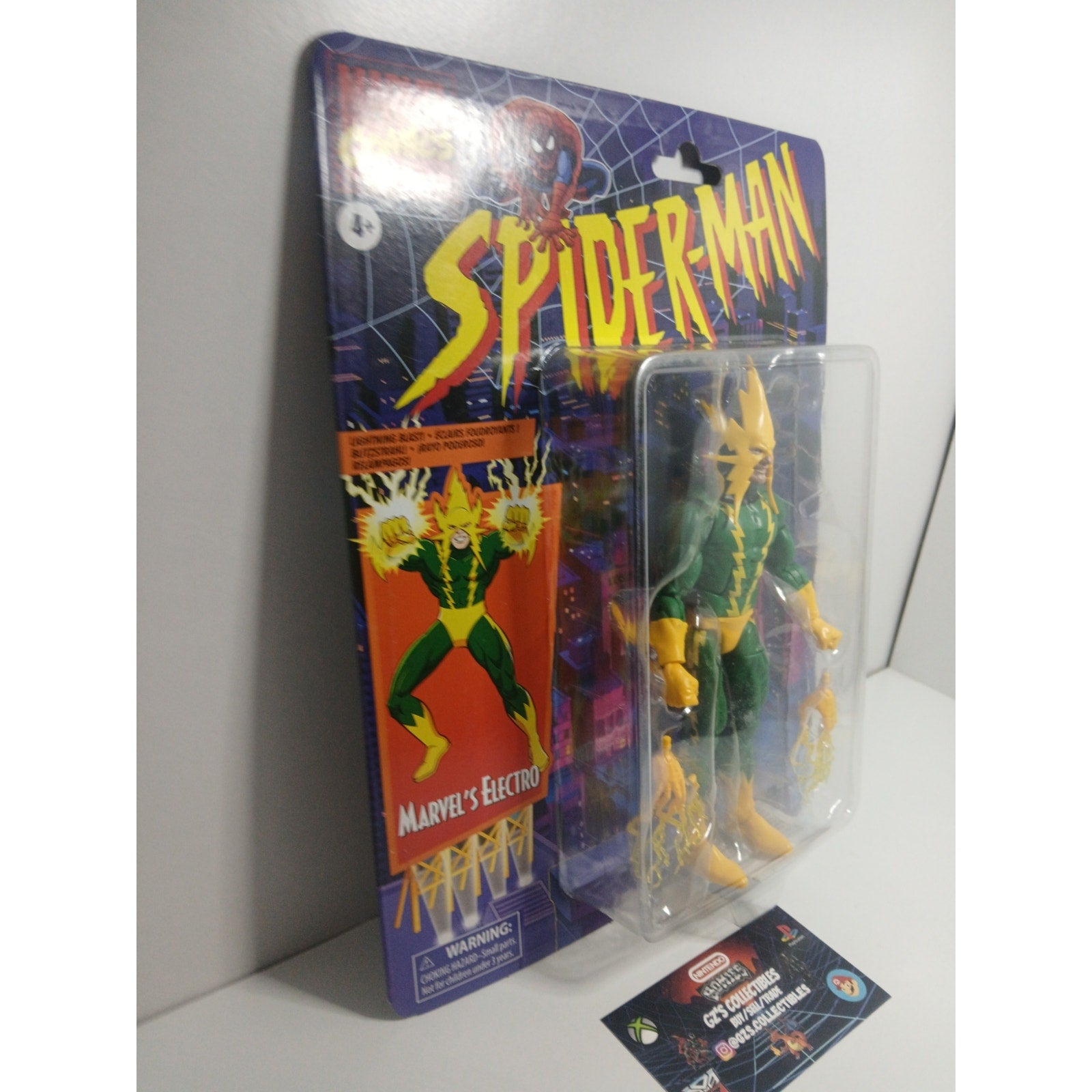 MARVELS ELECTRO HASBRO RETRO ACTION FIGURE MARVEL LEGENDS NEW SEALED