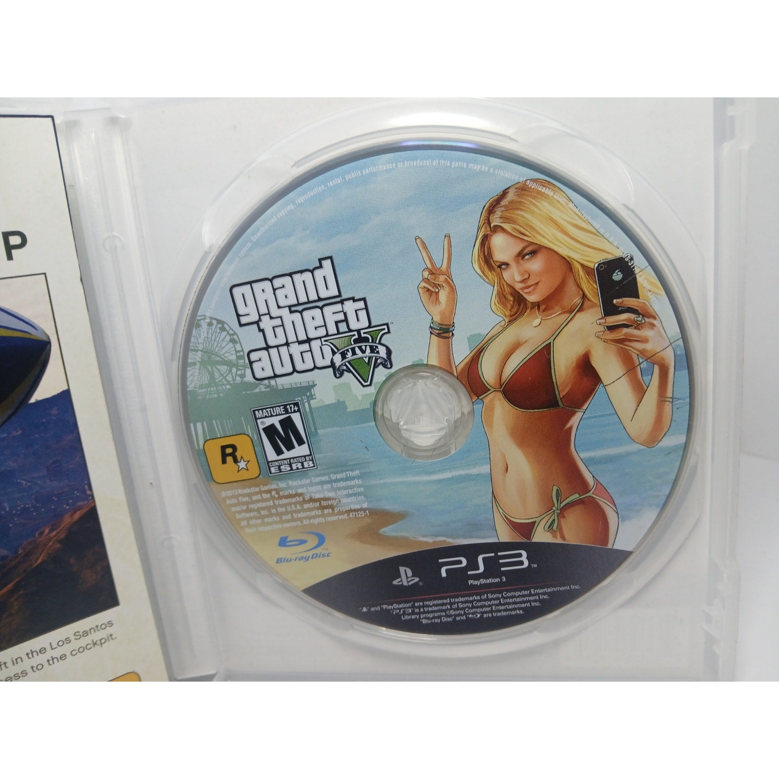 ROCKSTAR GTA V CIB SONY PS3 GAME TESTED WORKING