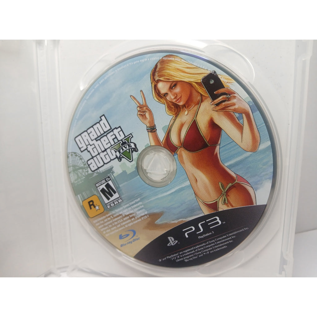 GTA 5 ROCKSTAR SONY PS3 TESTED WORKING