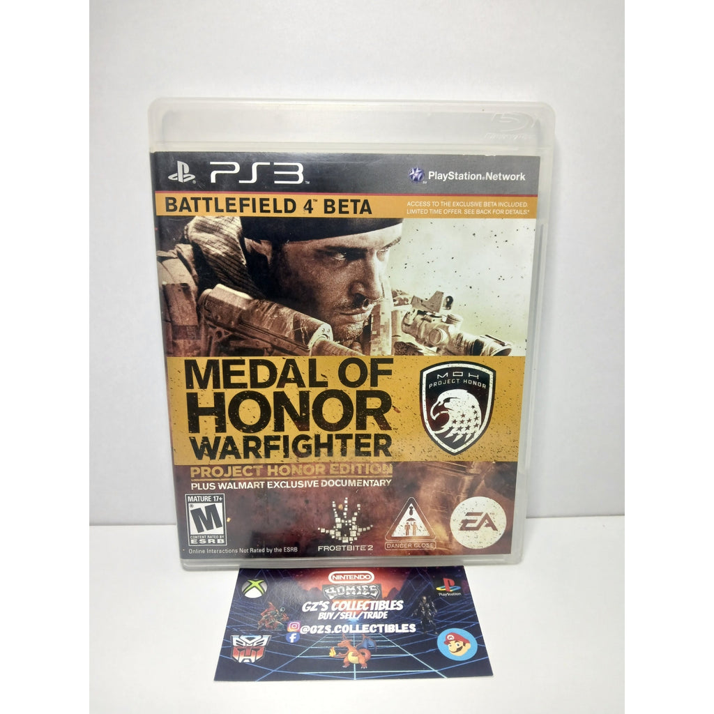 MEDAL OF HONOR WAR FIGHTER LIMITED EDITION CIB SONY PS3 GAME TESTED WORKING