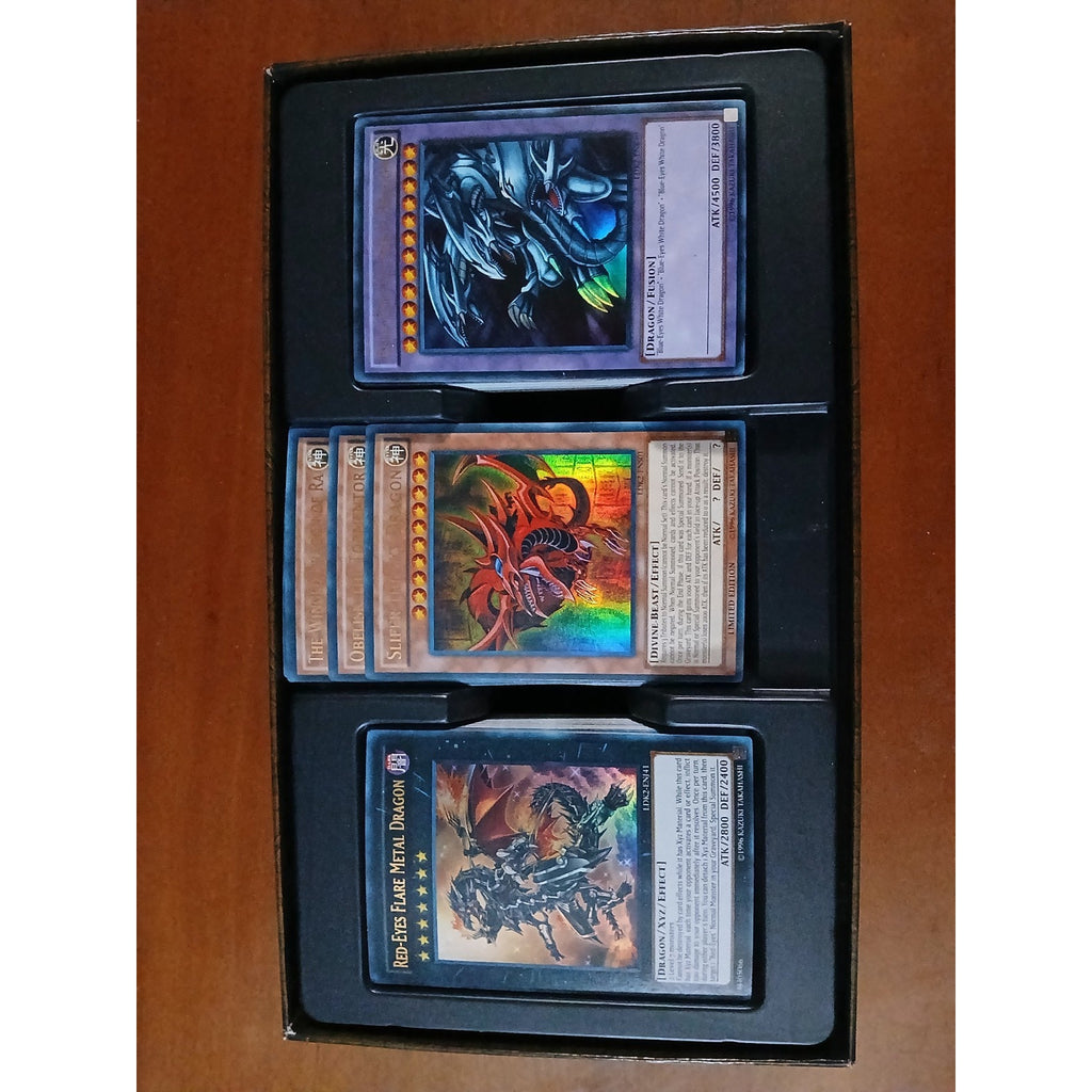 YU-GI-OH YUGIS LEGENDARY DECKS 2 CIB CARDS MINT ENGLISH