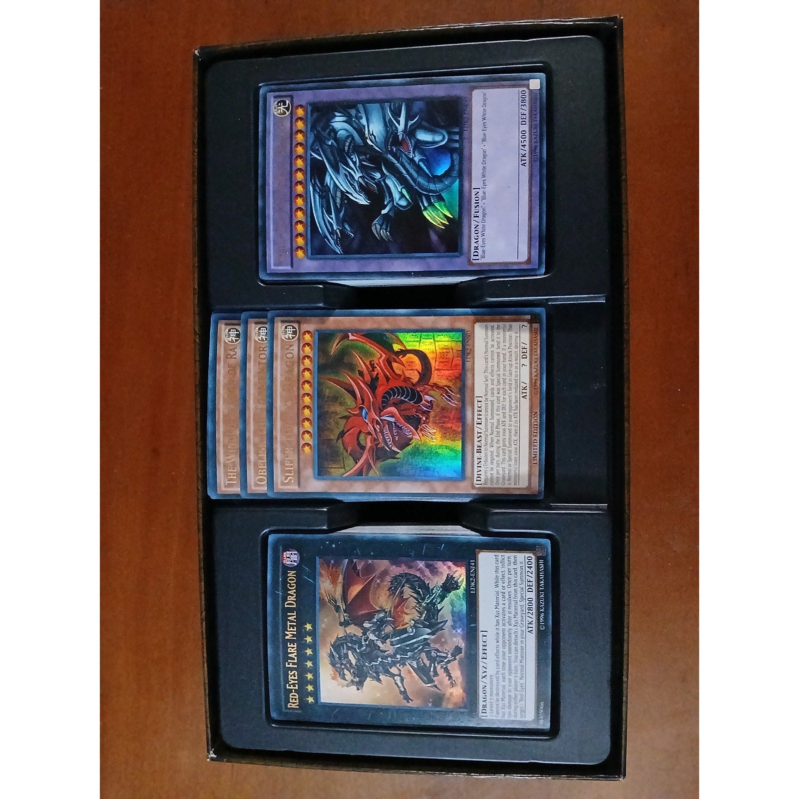 YU-GI-OH YUGIS LEGENDARY DECKS 2 CIB CARDS MINT ENGLISH