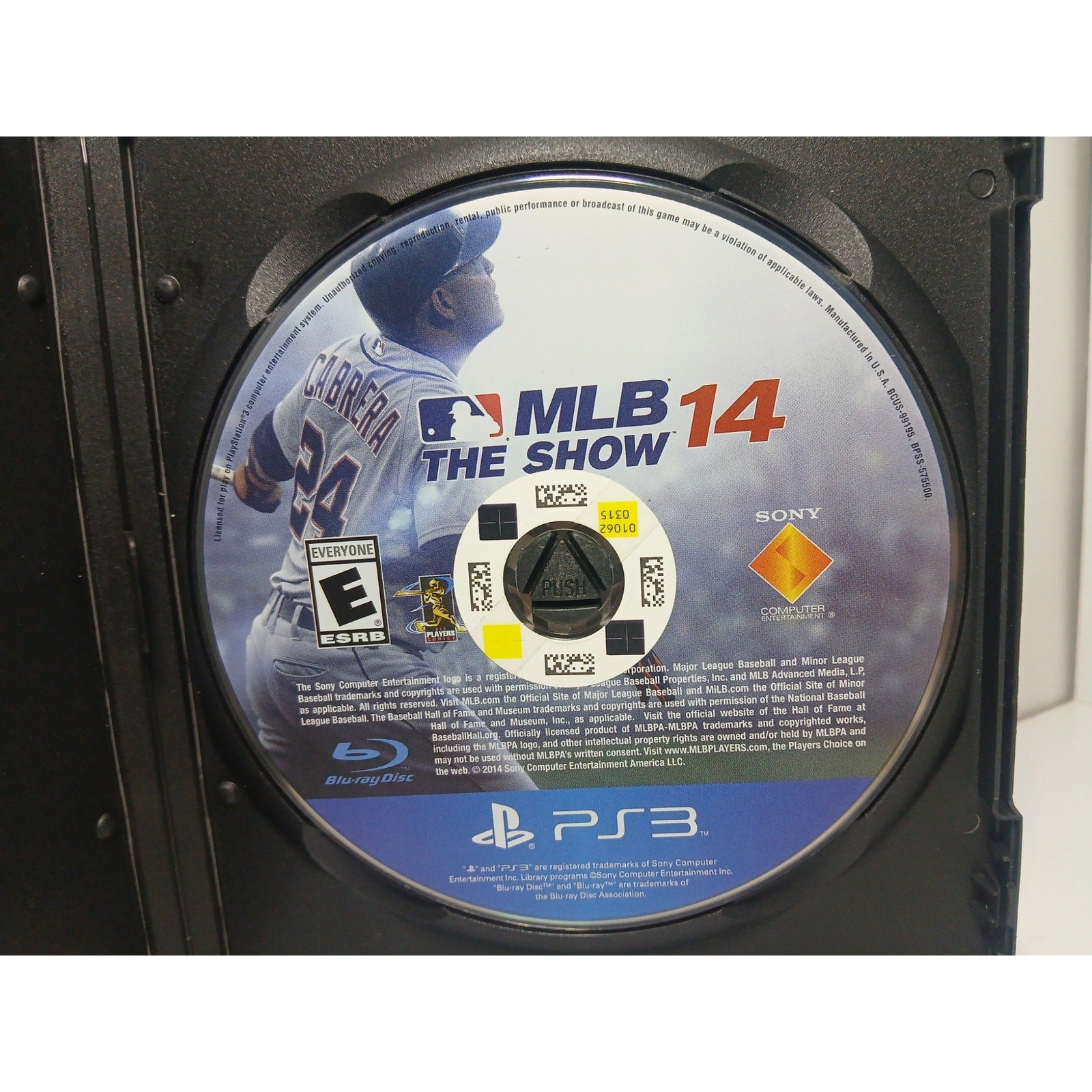 MLB THE SHOW 14 SONY PS3 GAME TESTED WORKING