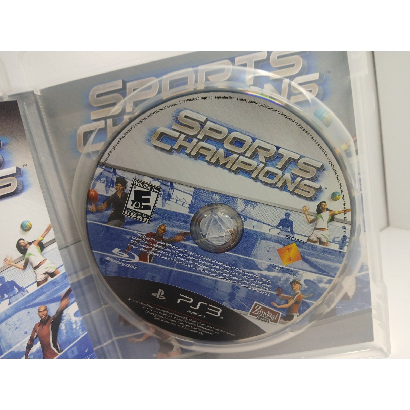 SONY PS3 SPORTS CHAMPIONS CIB TESTED WORKING