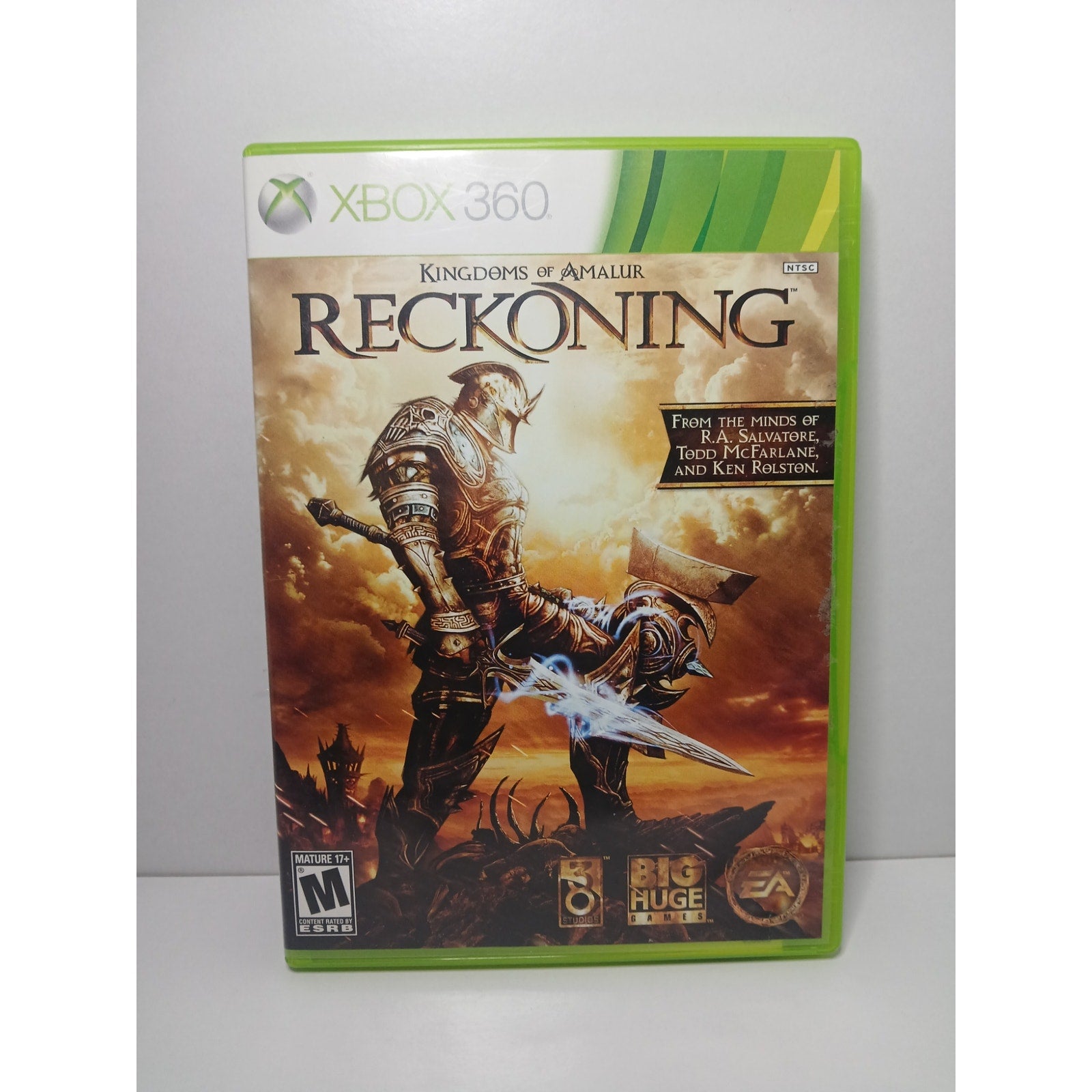 RECKONING KINGDOM OF AMALUR XBOX 360 GAME TESTED WORKING