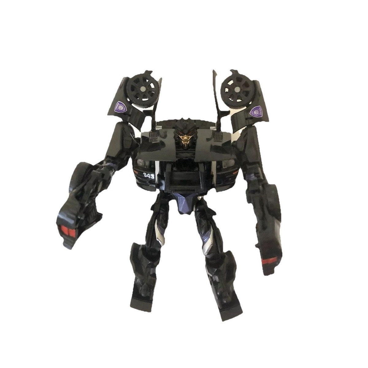 BARRICADE POLICE CAR 2007 TRANSFORMERS MOVIE DELUXE DECEPTICON FIGURE