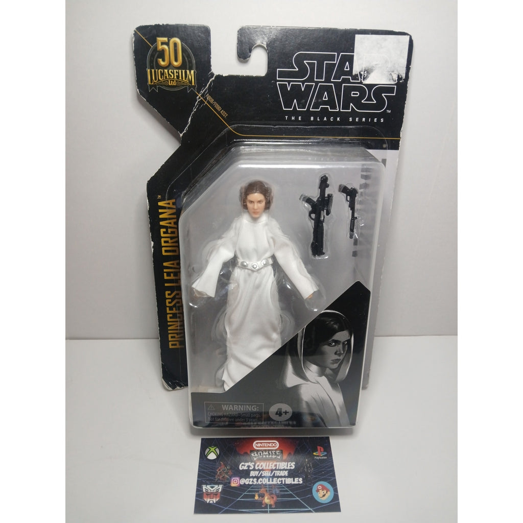 STAR WARS THE BLACK SERIES PRINCESS LEIA LUCAS 50TH NEW