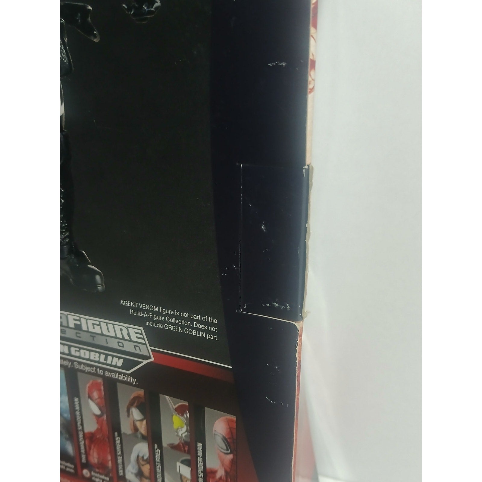AGENT VENOM INFINITE SERIES MARVEL LEGENDS NIB CIB (OPEN)