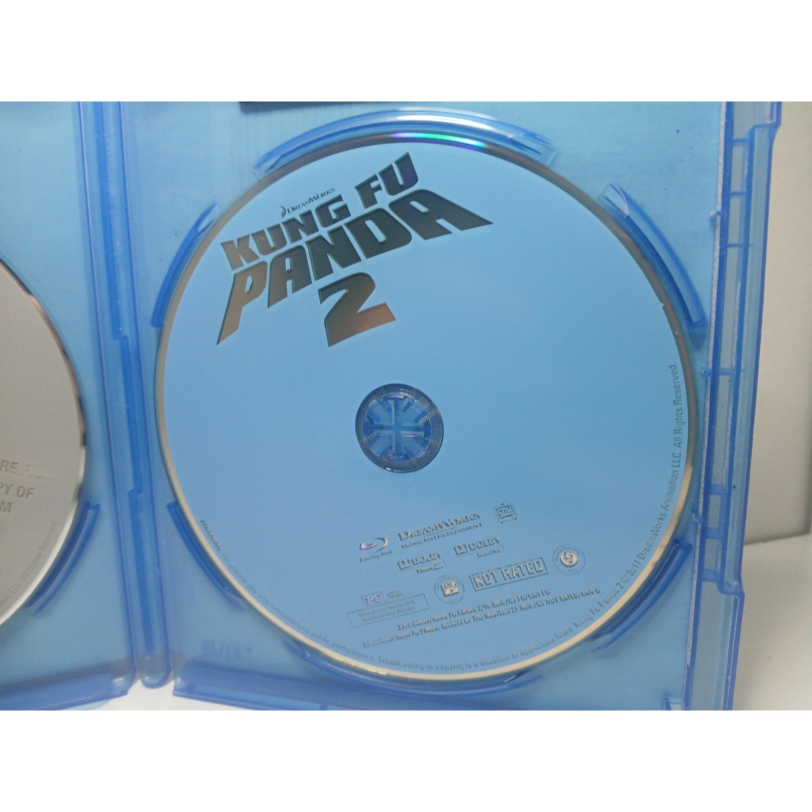 KUNG FU PANDA 2 BLU RAY/DVD MOVIE (NO CODE) CLEANED* TESTED WORKING