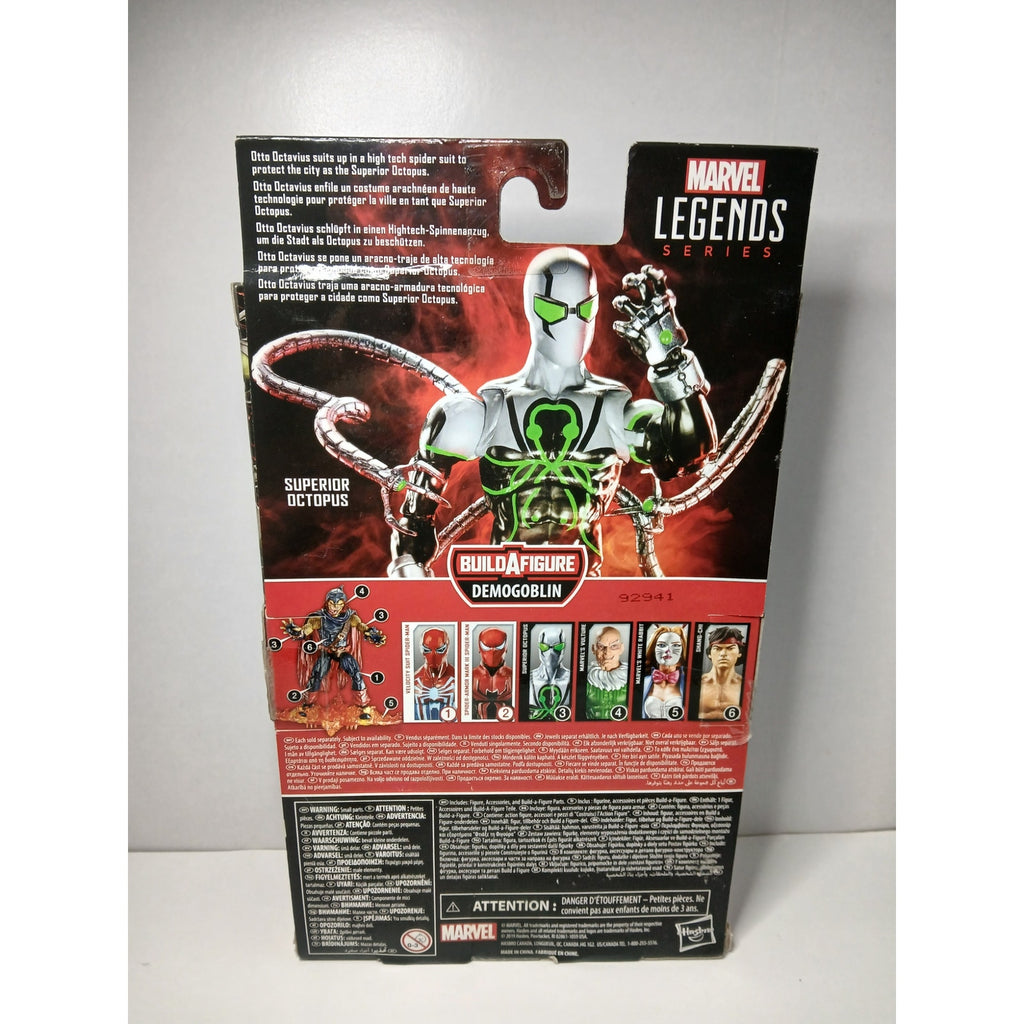 SPIDER MAN SUPERIOR OCTOPUS MARVEL LEGENDS FIGURE MINT W/ BOX (OPEN) NO BAF