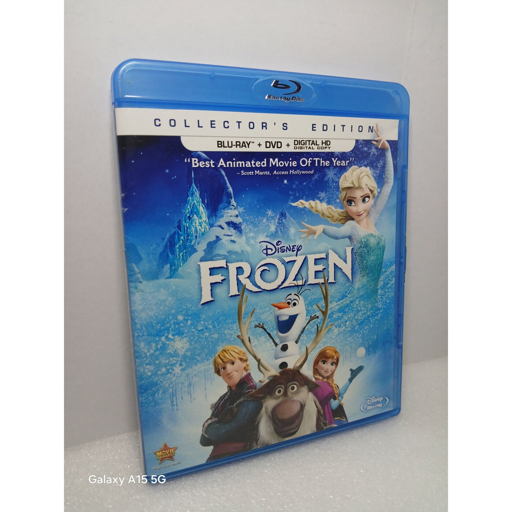 DISNEY COLLECTOR EDITION SET FINDING NEMO FROZEN BIG HERO BLU RAY TESTED WORKING