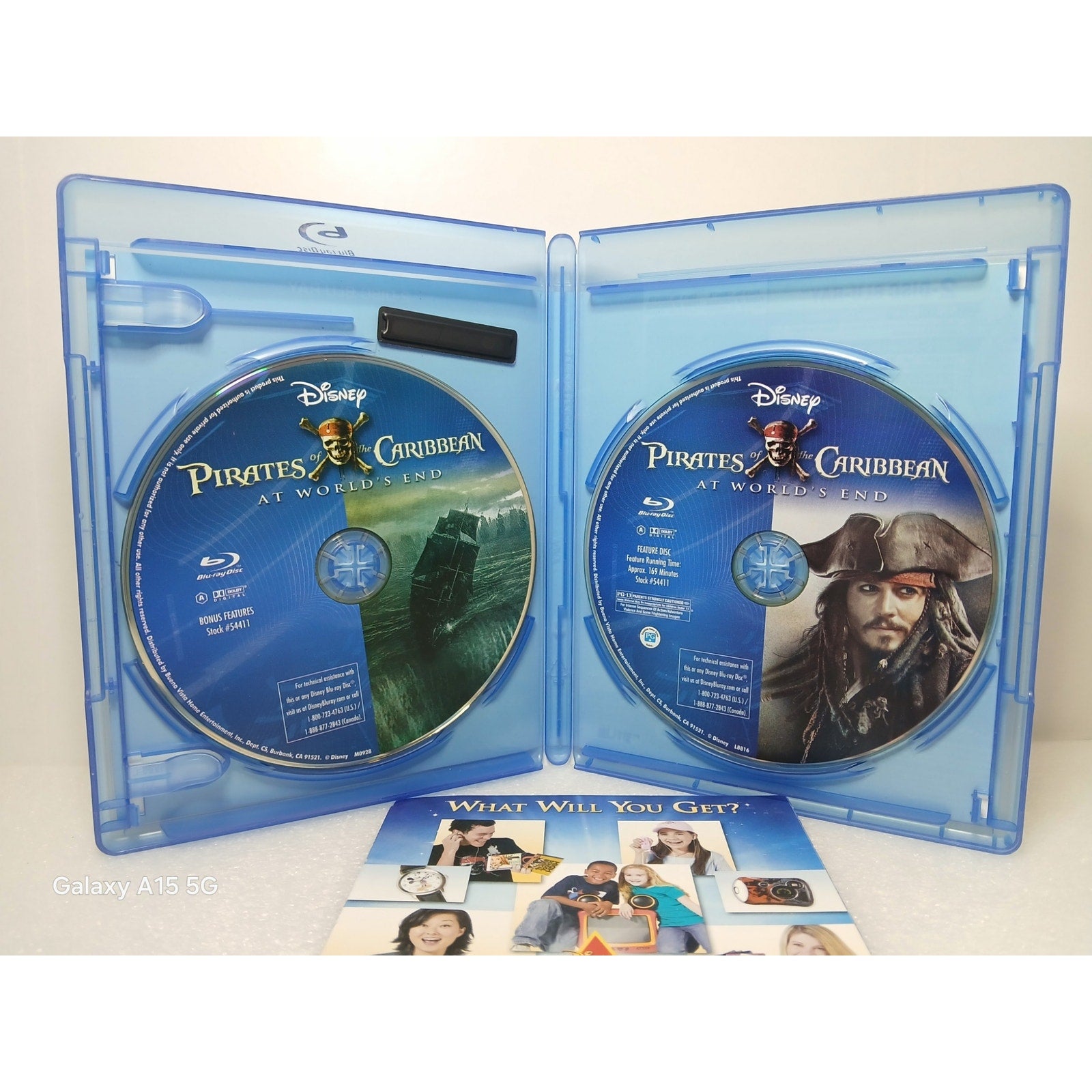 PIRATES OF THE CARIBBEAN DEAD MAN'S STRANGER TIDES WORLDS END BLU RAY TESTED