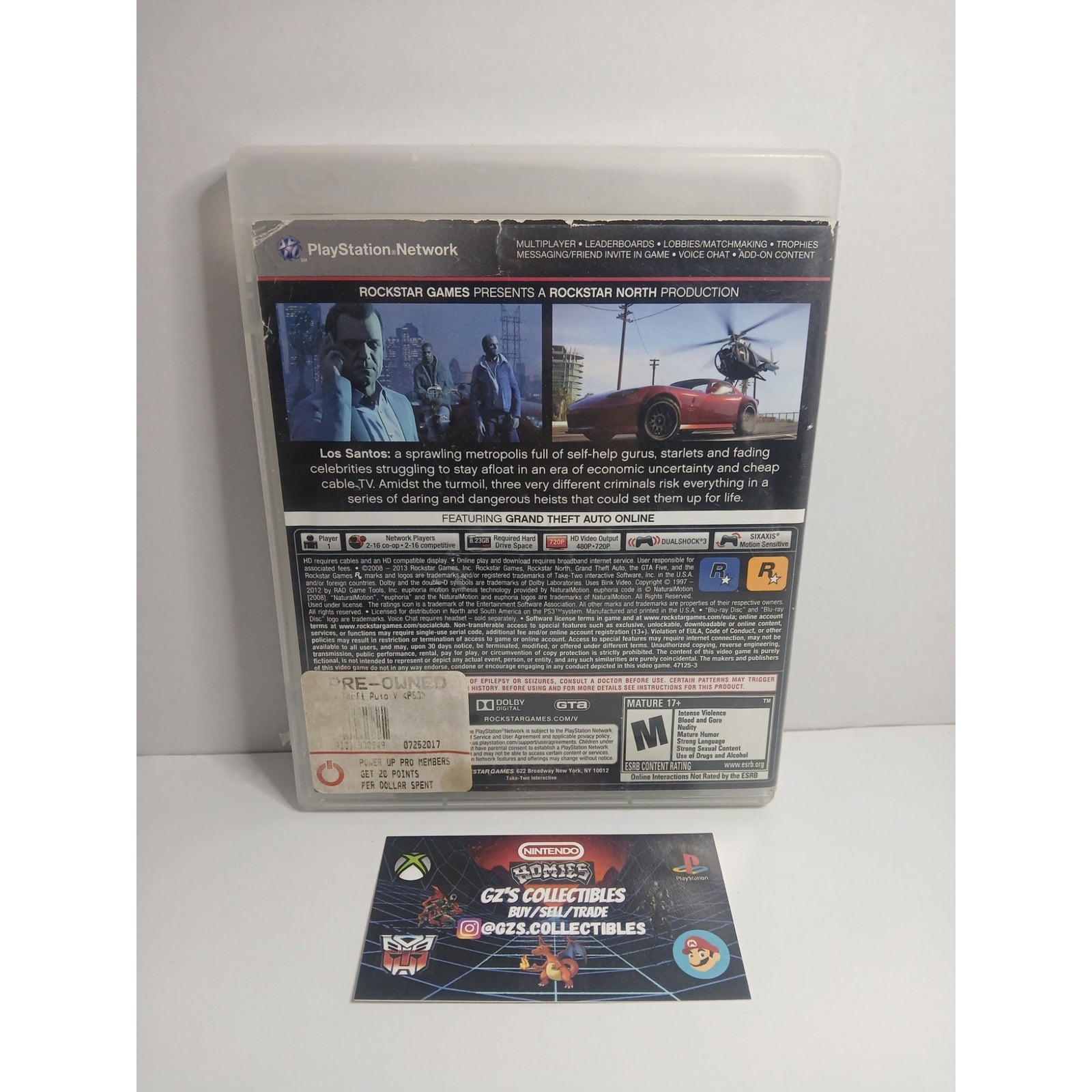 SONY PS3 GTA V CIB TESTED WORKING