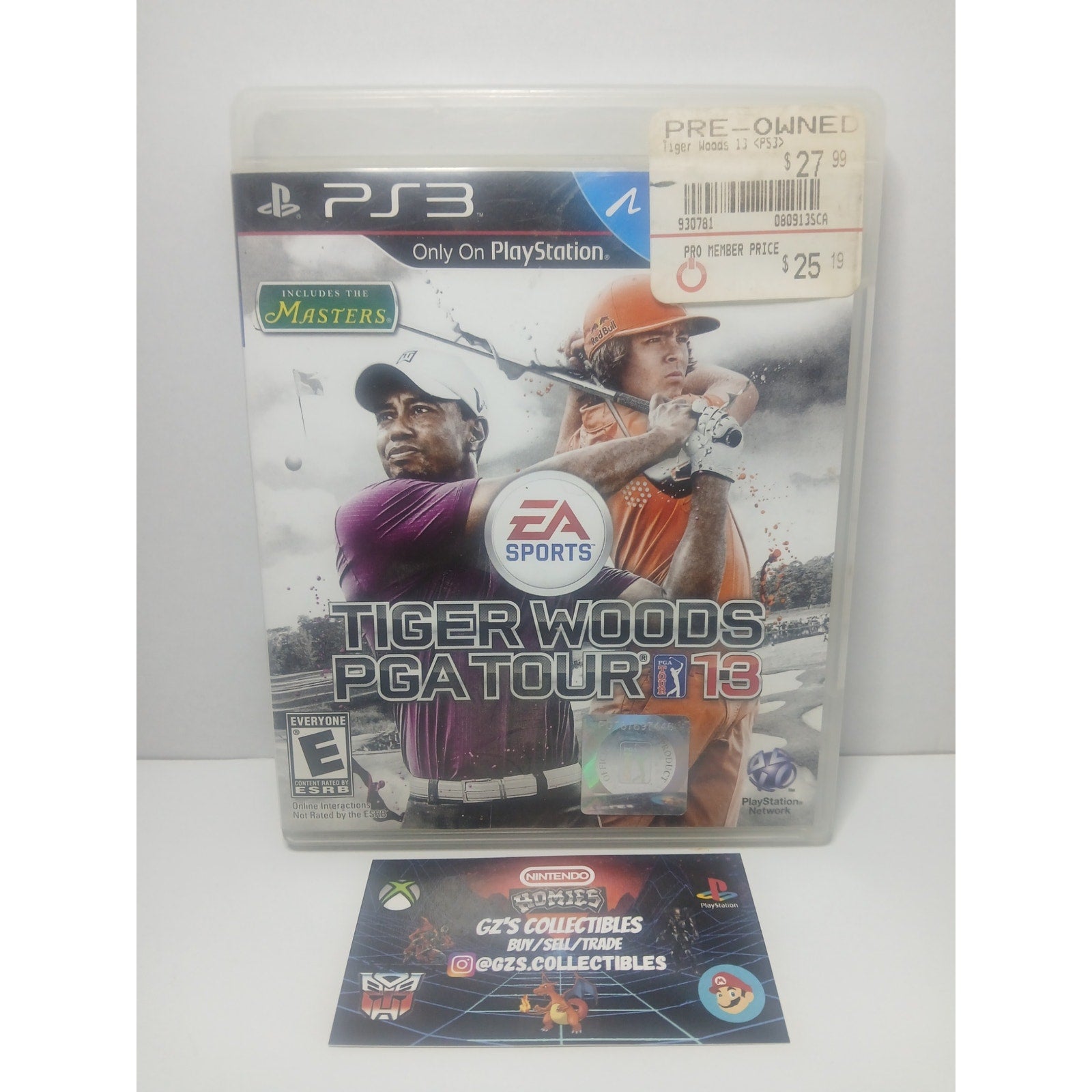 TIGER WOODS PGA TOUR 13 SONY PS3 TESTED WORKING