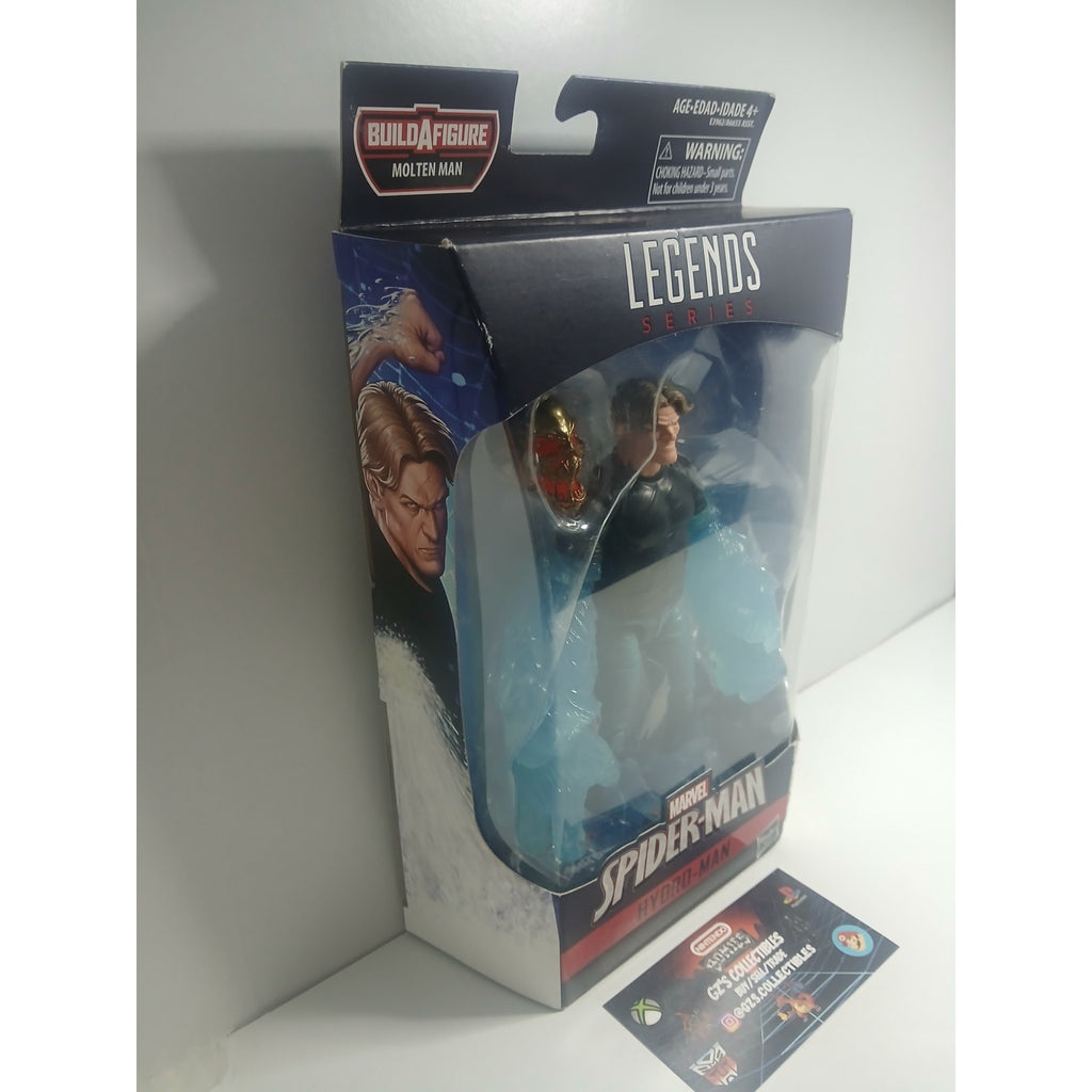 SPIDER-MAN HYDRO MAN (BAF) MARVEL LEGENDS NIB CIB (OPEN)