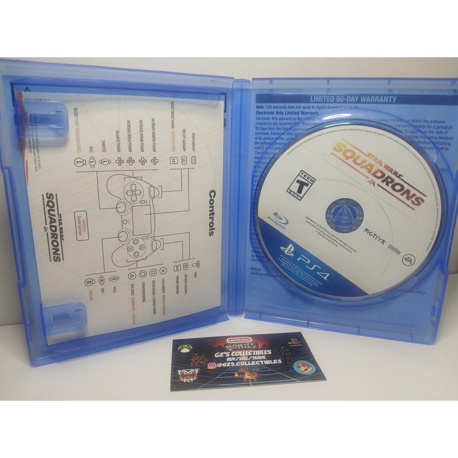 STAR WARS SQUADRONS SONY PS4 TESTED WORKING