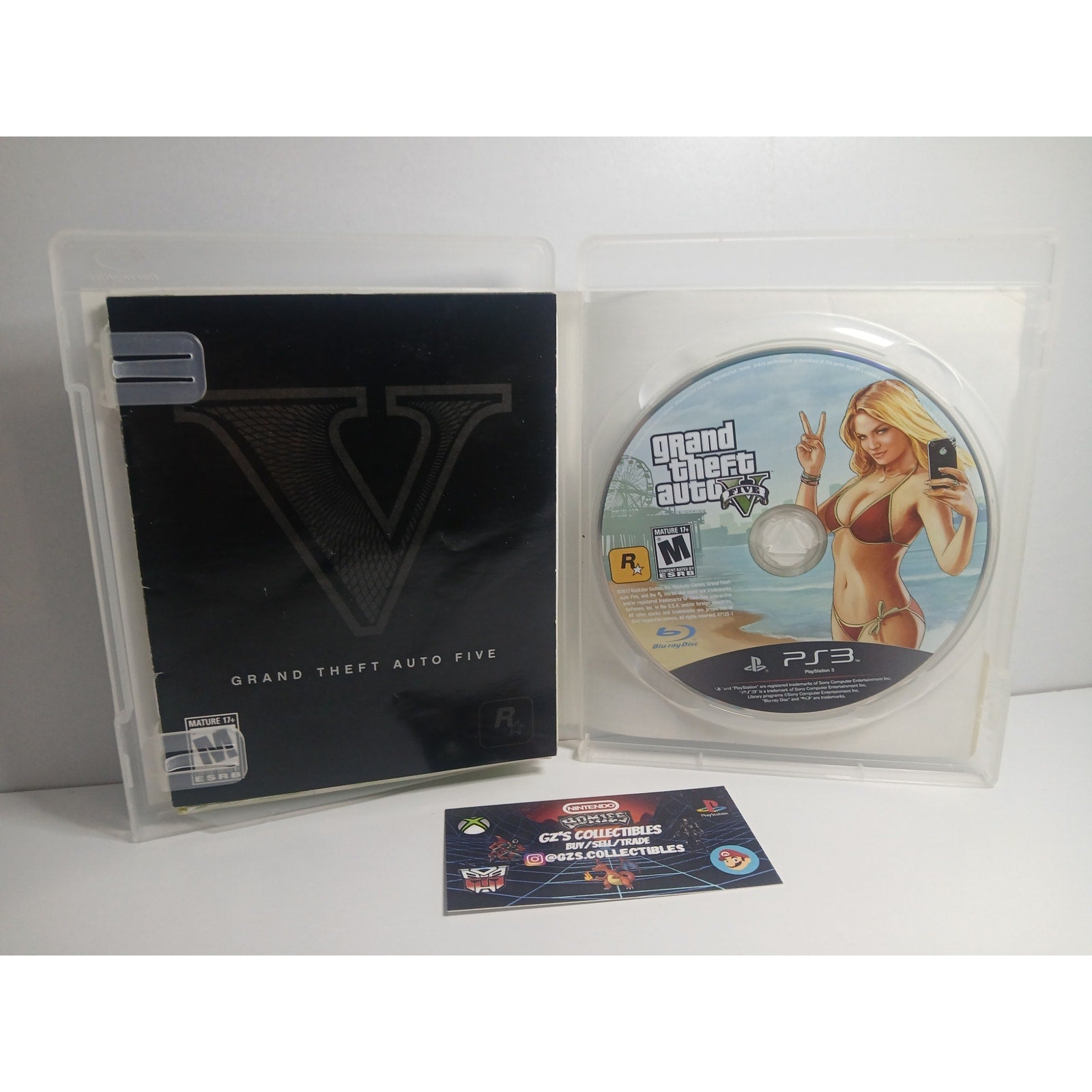 SONY PS3 GTA V CIB TESTED WORKING