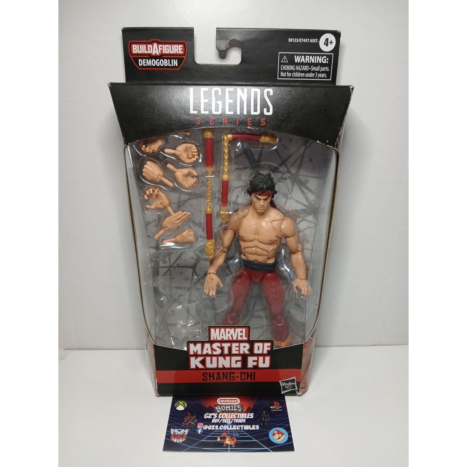 MASTER OF KUNG FU SHANG CHI MARVEL LEGENDS FIGURE MINT W/ BOX (OPEN) NO BAF
