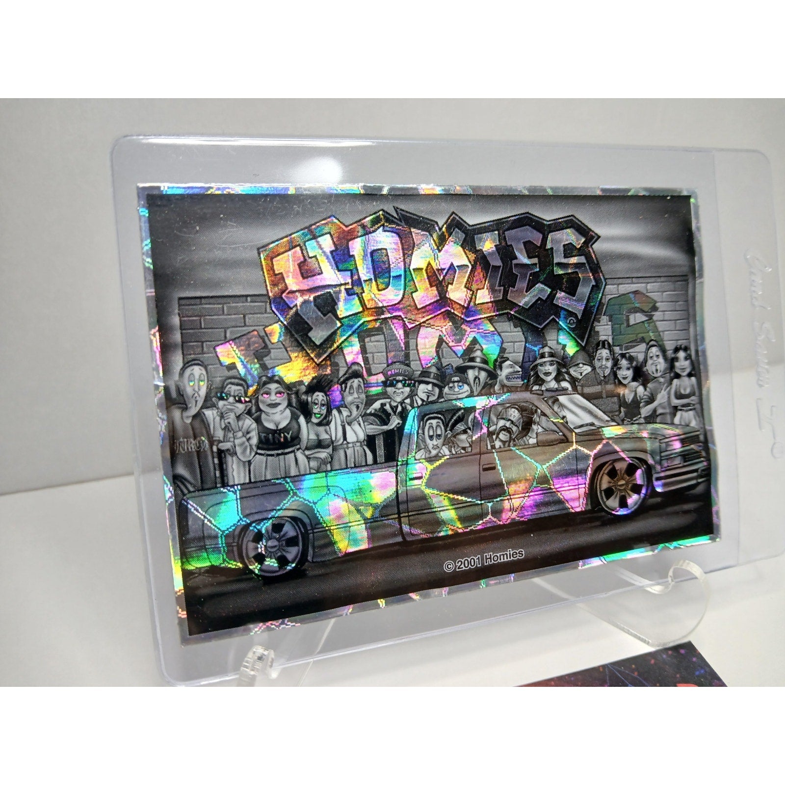 TRUCK LOW VINTAGE 2001 SERIES 2 HOMIES GONZALES GRAPHICS HOLOGRAPHIC STICKER