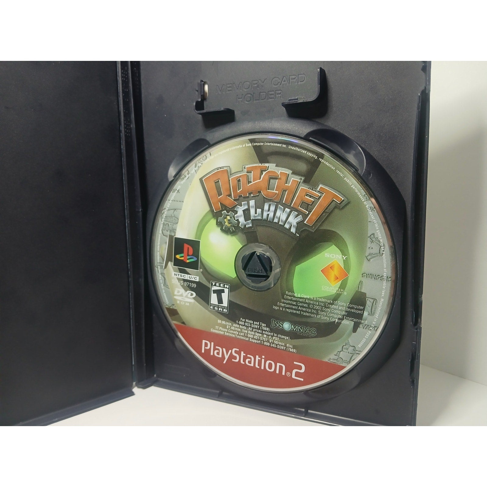 RATCHET & CLANK DEADLOCKED + RATCHET & CLANK SONY PS2 TESTED WORKING