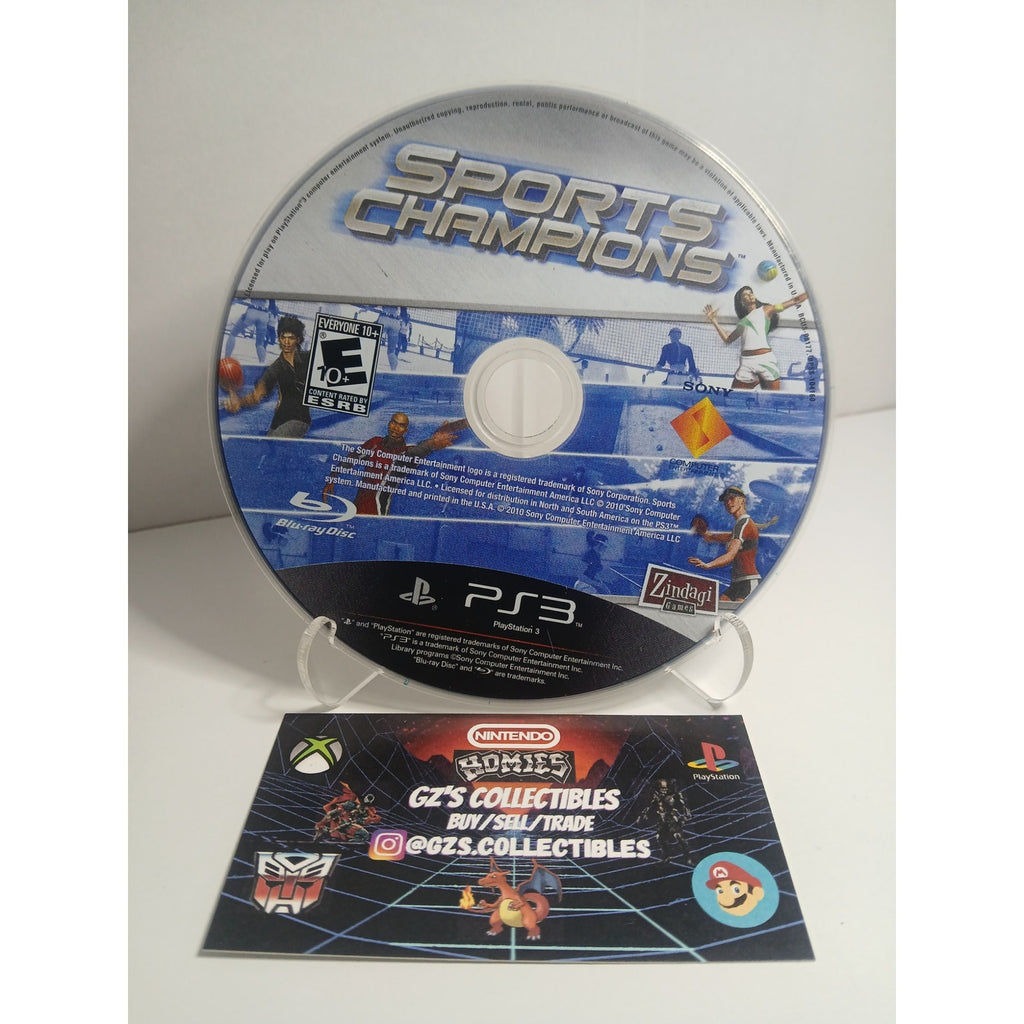 SONY PS3 SPORTS CHAMPIONS TESTED WORKING