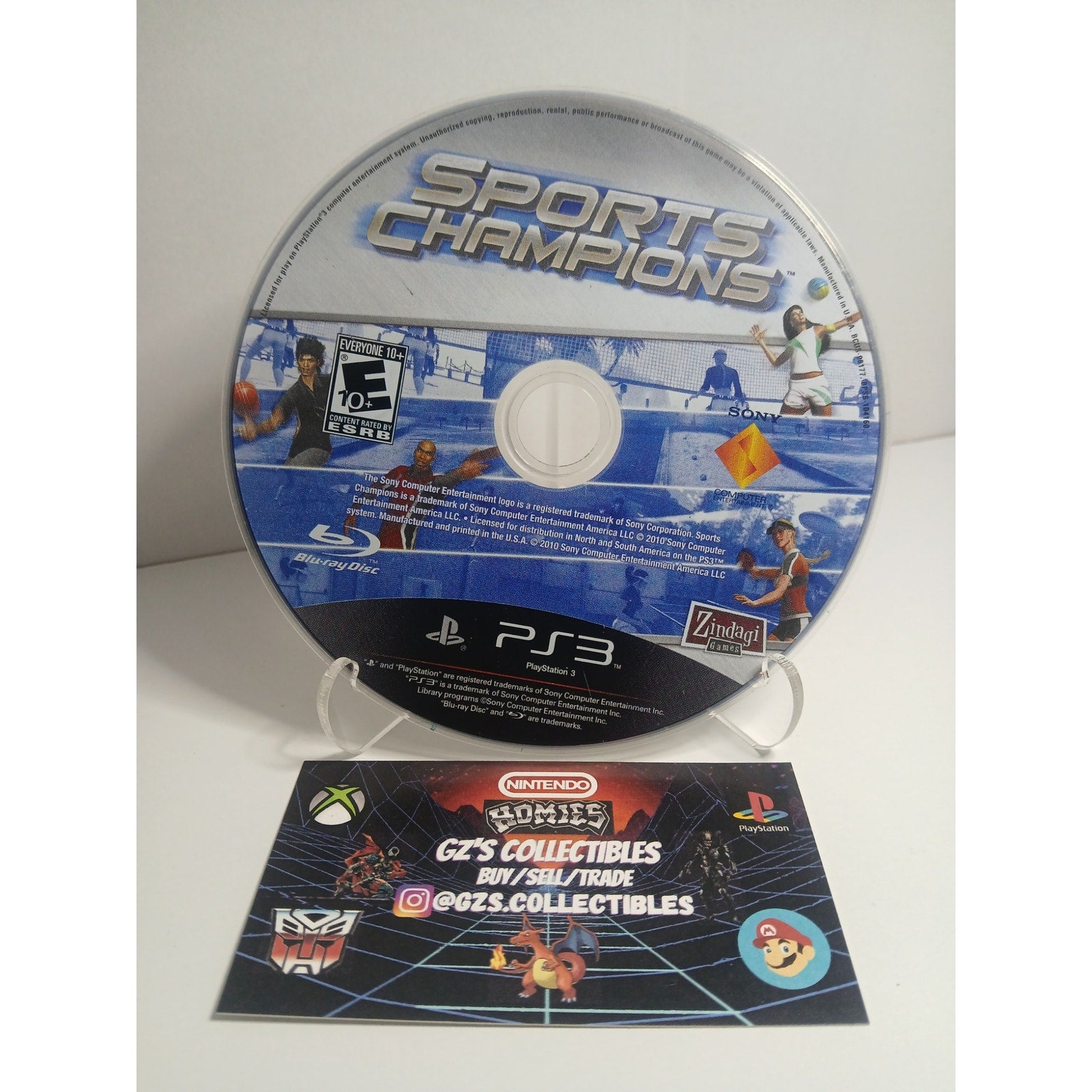 SONY PS3 SPORTS CHAMPIONS TESTED WORKING