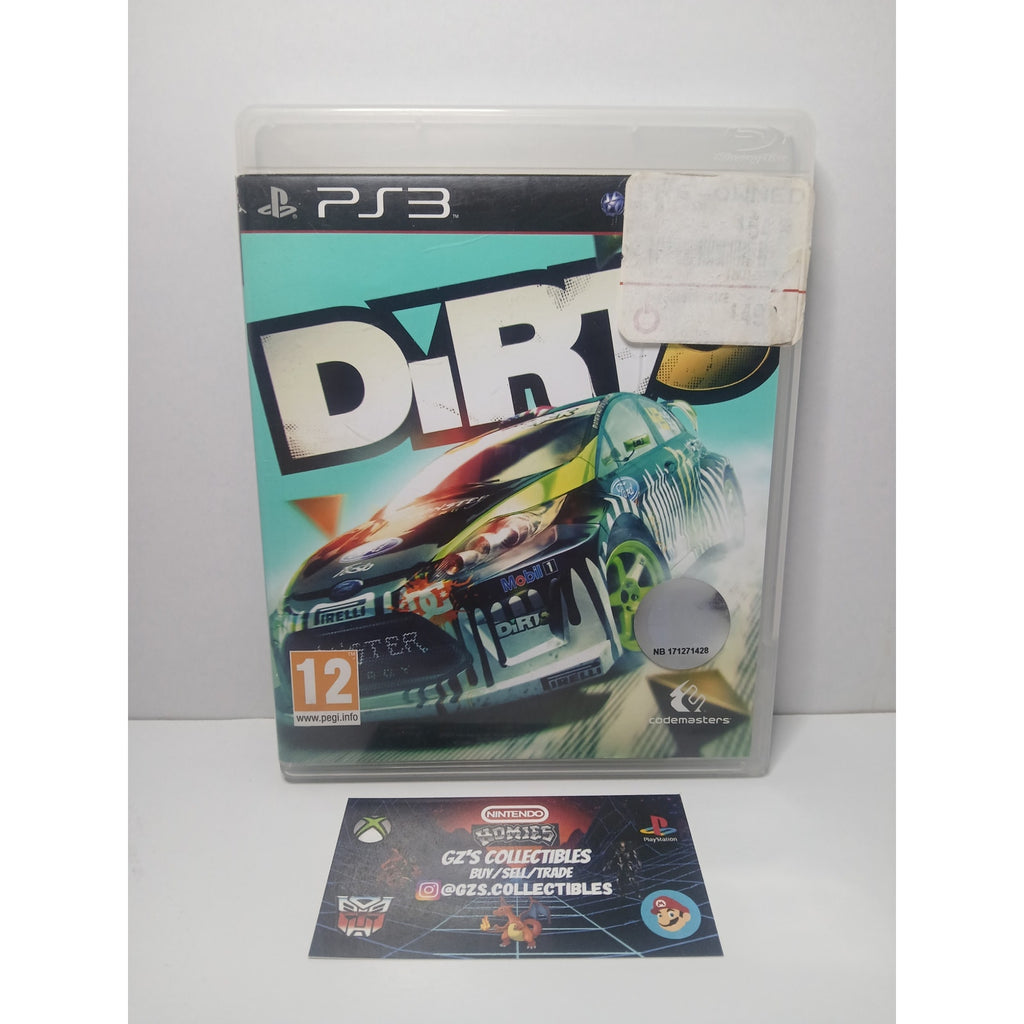 DIRT 3 CIB MINT SONY PS3 TESTED WORKING