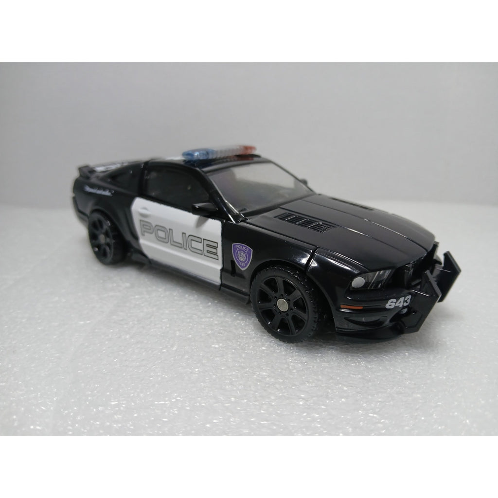 BARRICADE POLICE CAR 2007 TRANSFORMERS MOVIE DELUXE DECEPTICON FIGURE