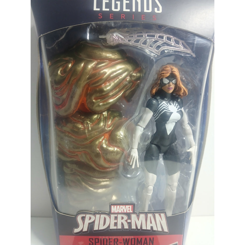 SPIDER WOMAN SPIDER MAN BAF MARVEL LEGENDS NIB CIB (OPEN)