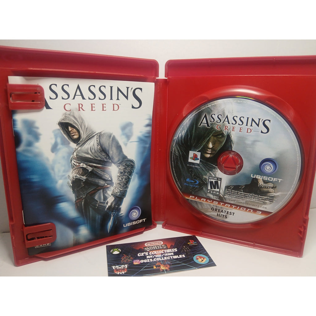 ASSASSIN'S CREED CIB MINT SONY PS3 TESTED WORKING