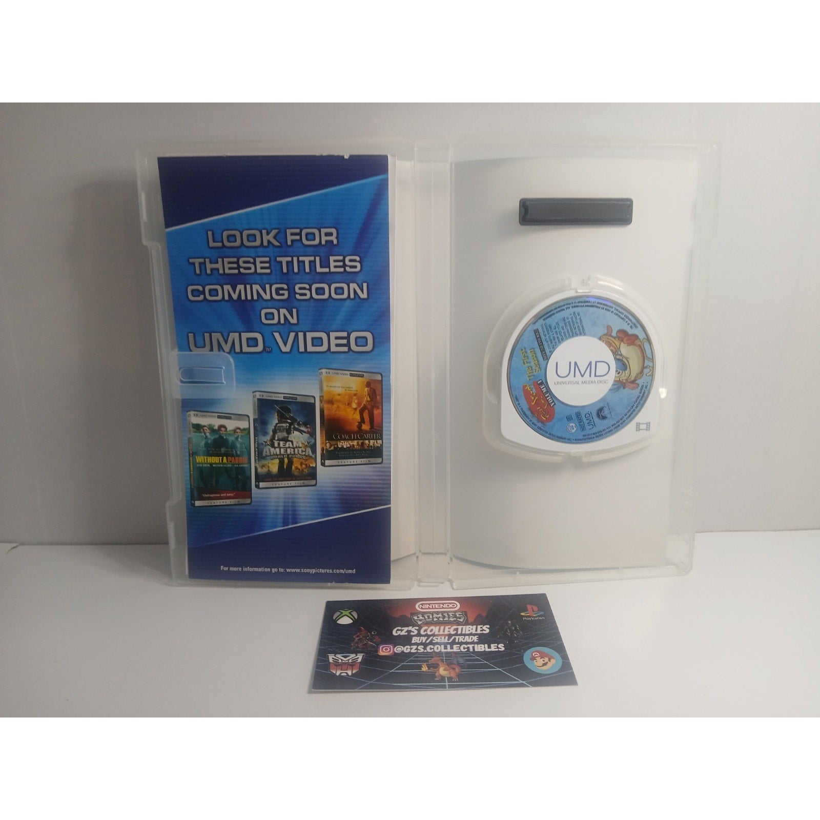 ✅ SONY PSP REN AND STIMPY SHOW VOL 1 UMD MOVIE CIB TESTED WORKING MINT