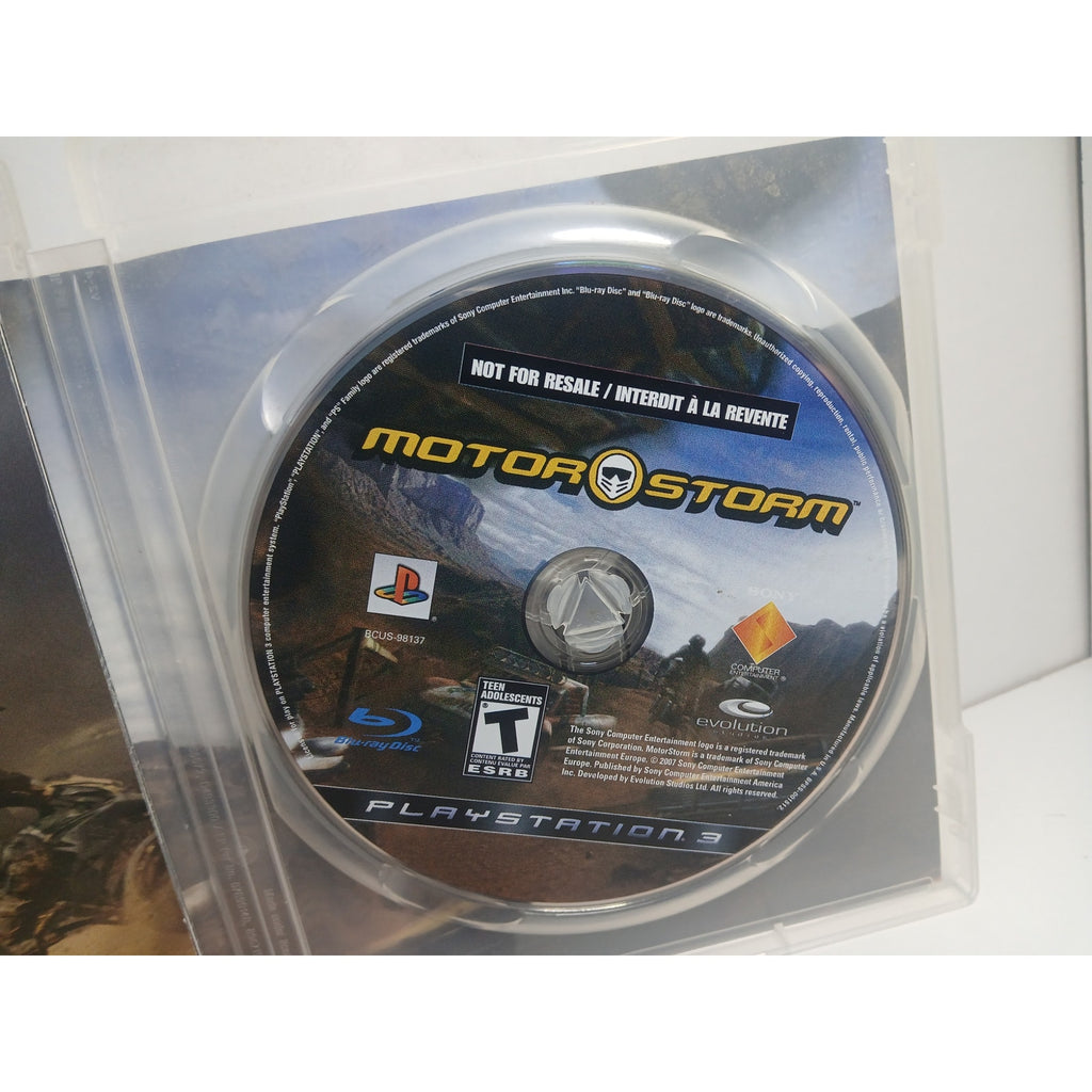 SONY PS3 MOTOR STORM CIB GAME TESTED WORKING