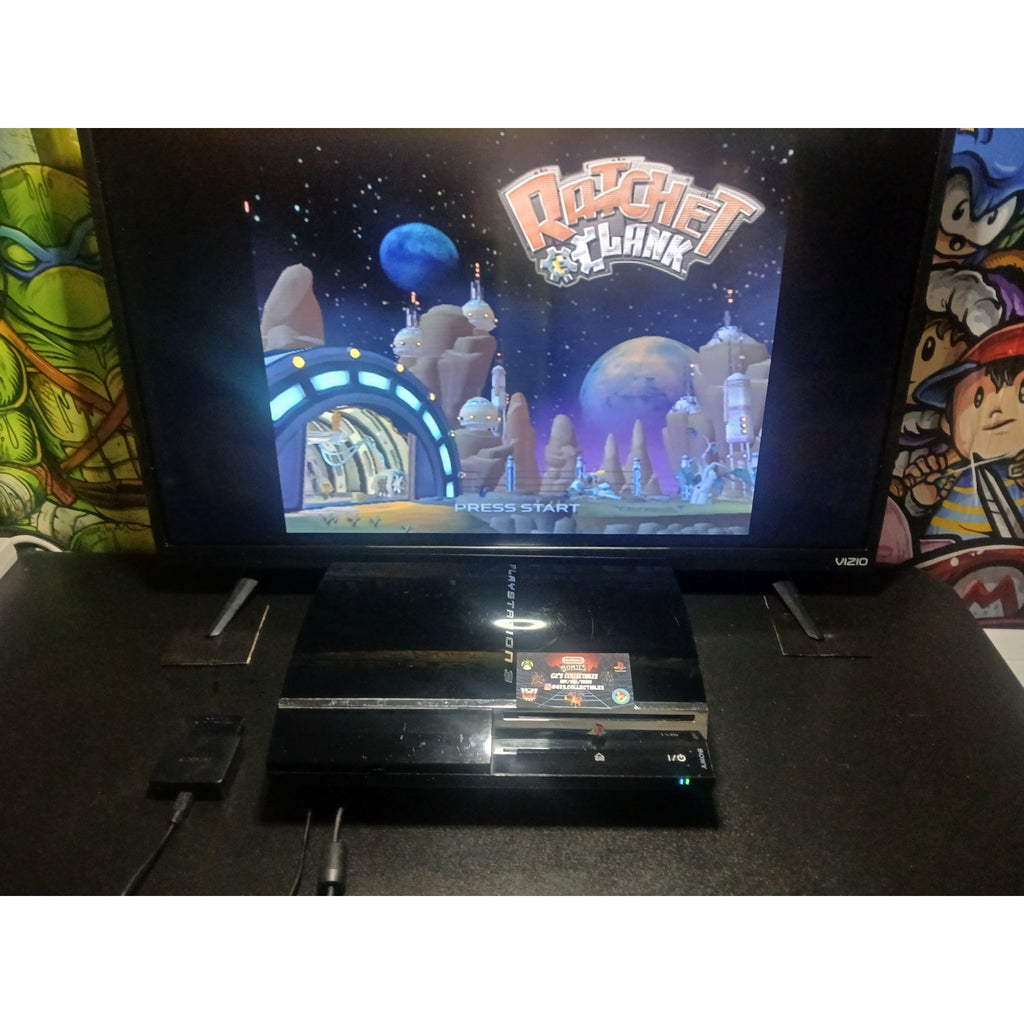 RATCHET & CLANK + GOING COMMANDO LOT SONY PS2 TESTED WORKING