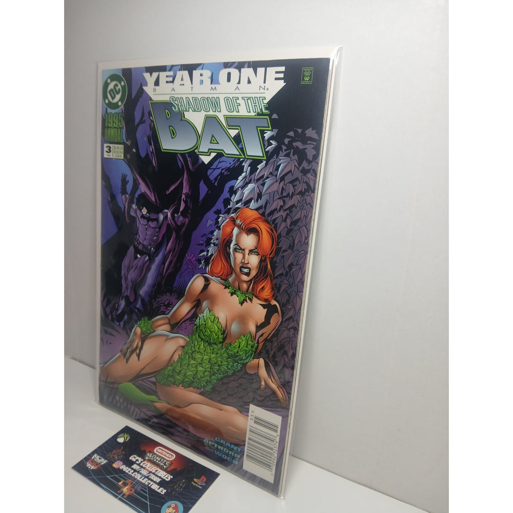 BATMAN POISON IVY 1995  SHADOW OF THE BAT #3 DC COMICS NEW BAG/BOARD