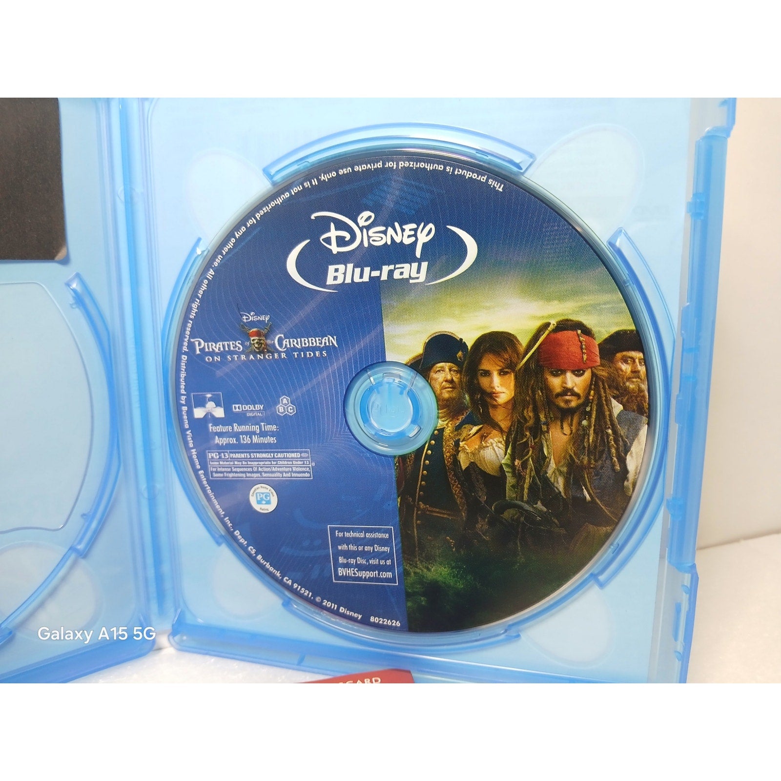 PIRATES OF THE CARIBBEAN DEAD MAN'S STRANGER TIDES WORLDS END BLU RAY TESTED