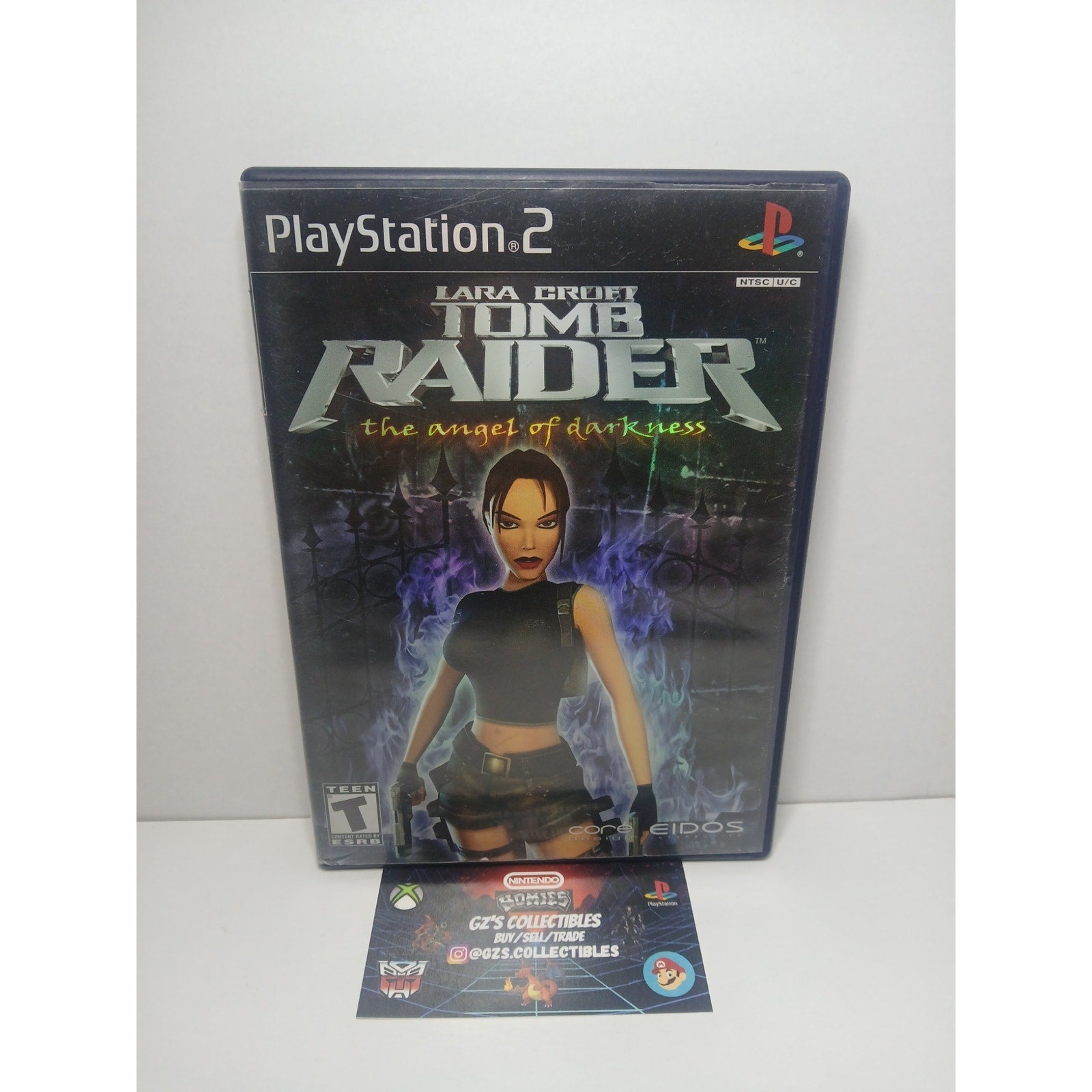 TOMB RAIDER ANGEL OF DARKNESS CIB SONY PS2 TESTED WORKING