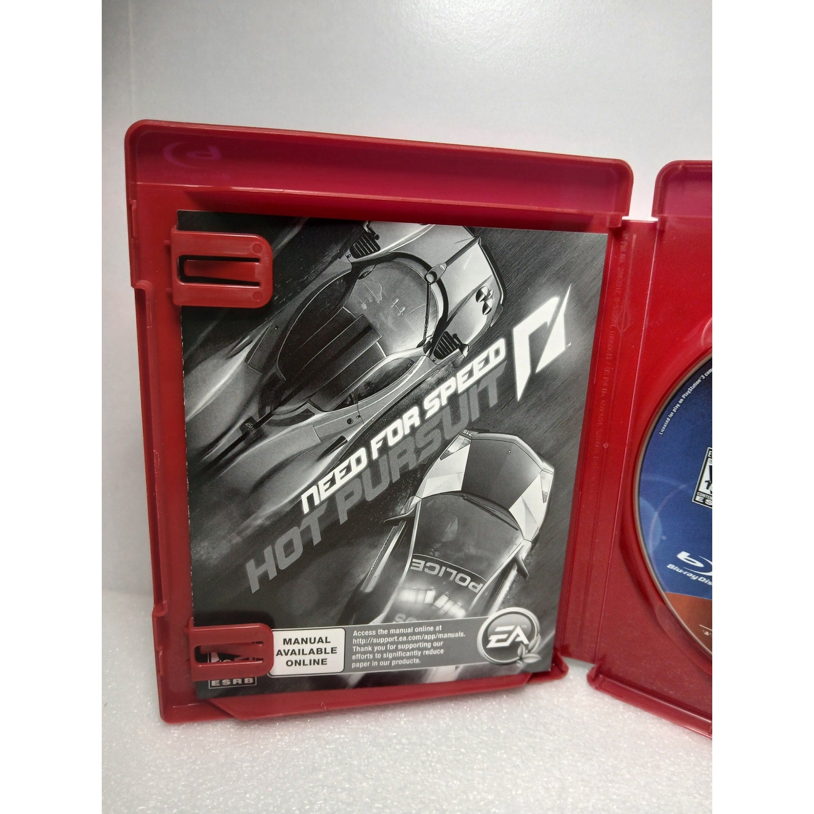 NEED FOR SPEED HOT PURSUIT CIB SONY PS3 GAME TESTED WORKING