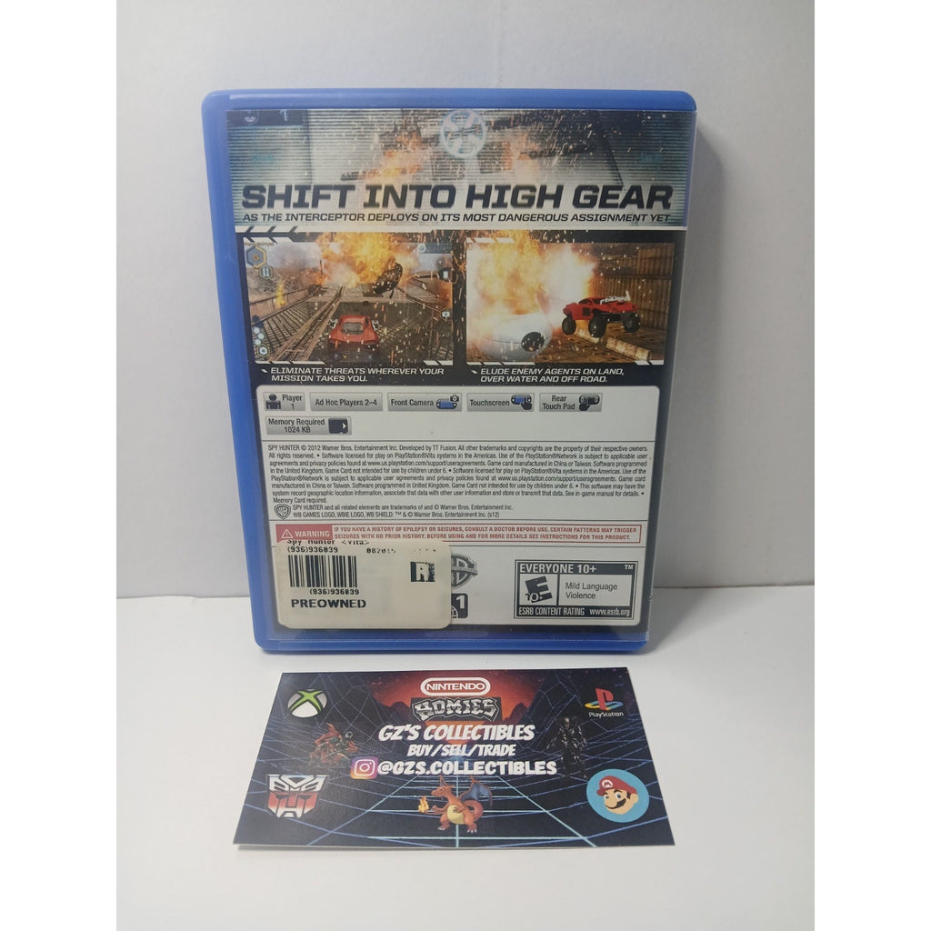 ✅ SONY PS VITA SPY HUNTER TESTED WORKING CIB ✅