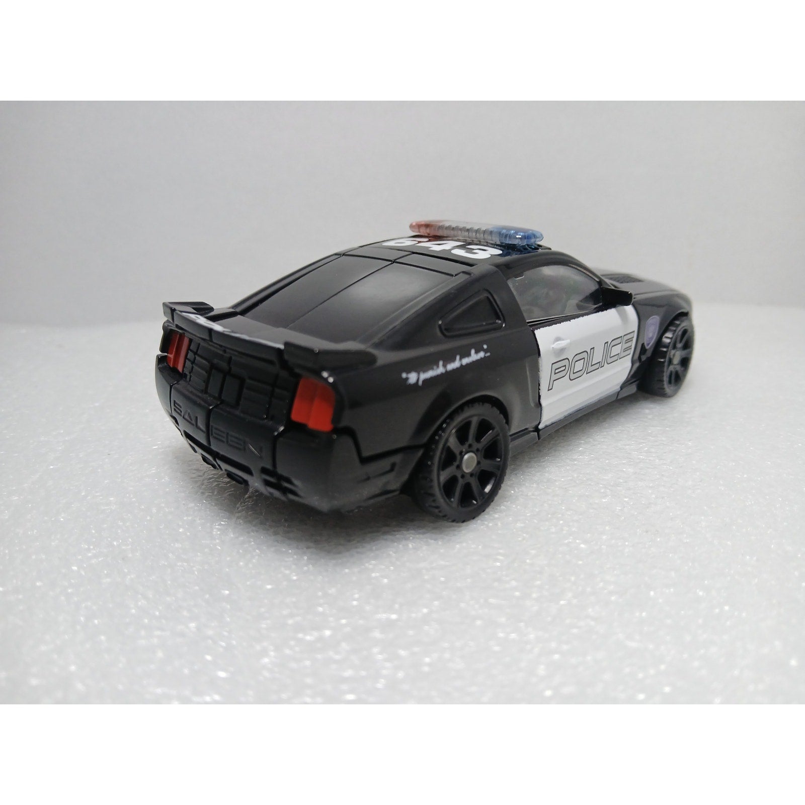 BARRICADE POLICE CAR 2007 TRANSFORMERS MOVIE DELUXE DECEPTICON FIGURE
