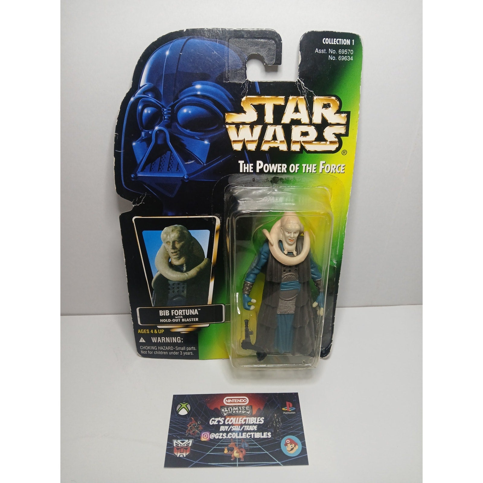 STAR WARS POTF BIB FORTUNA NEW IN BOX