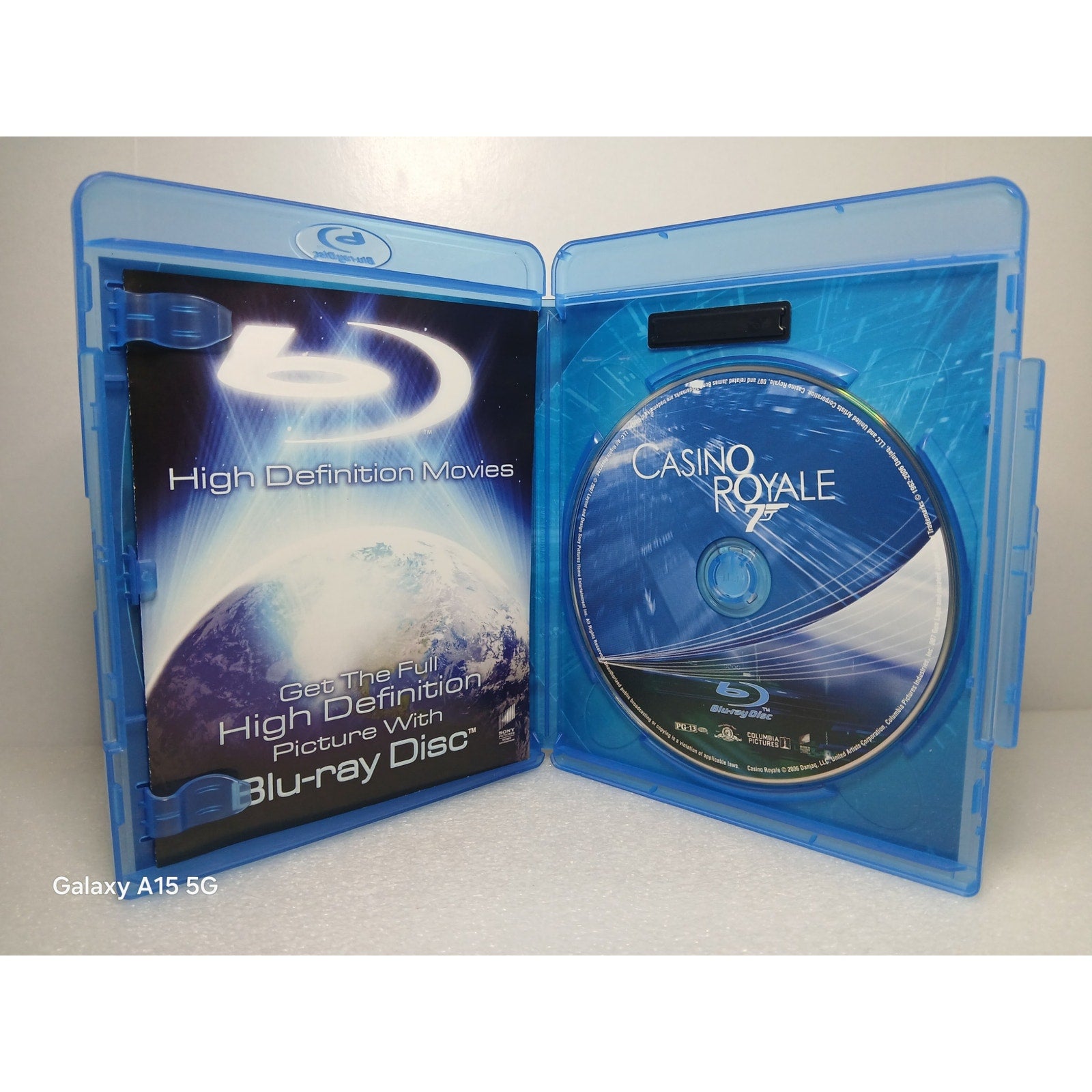 007 CASINO ROYALE CIB BLU RAY MOVIE CLEANED TESTED WORKING