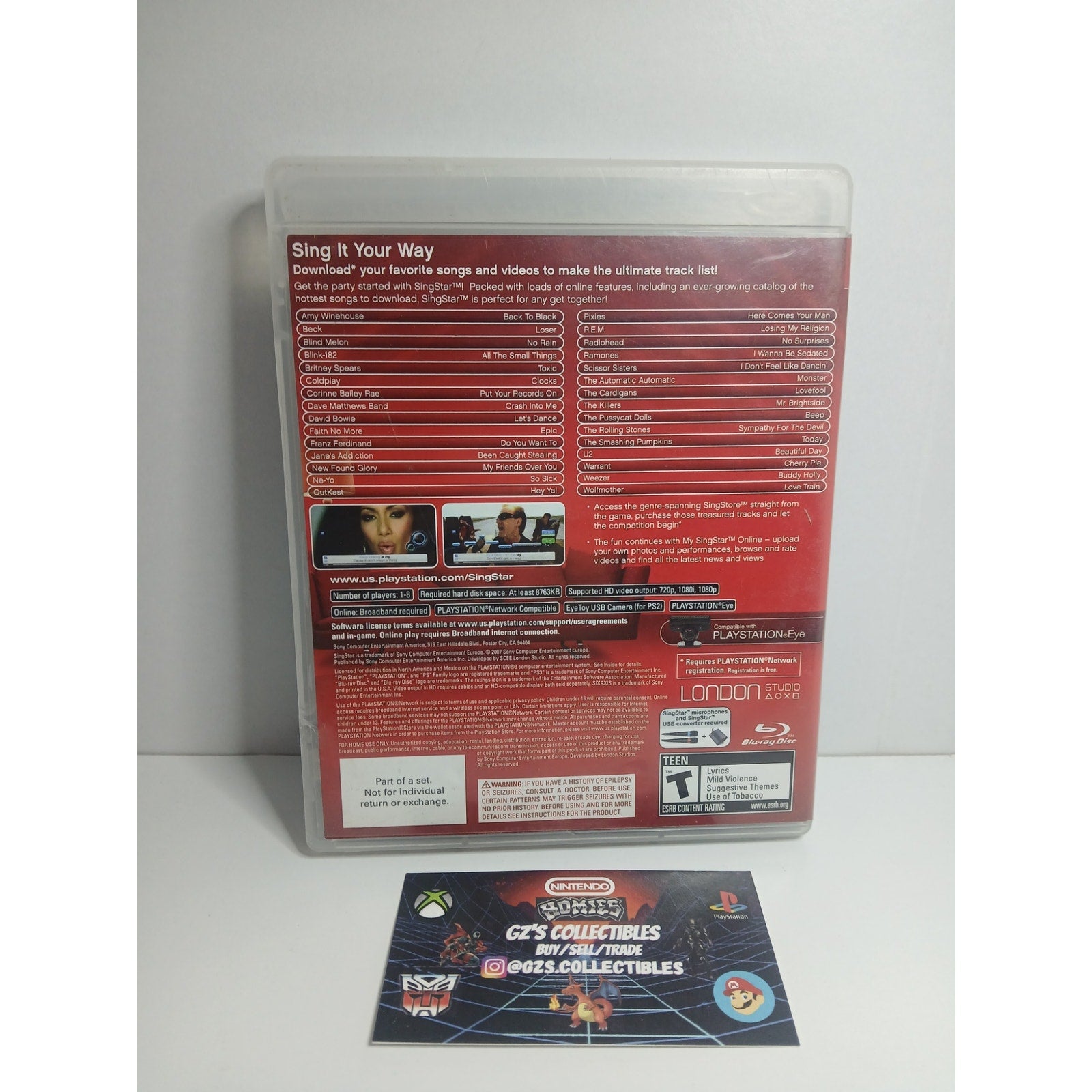 SONY PS3
SING START CIB TESTED WORKING