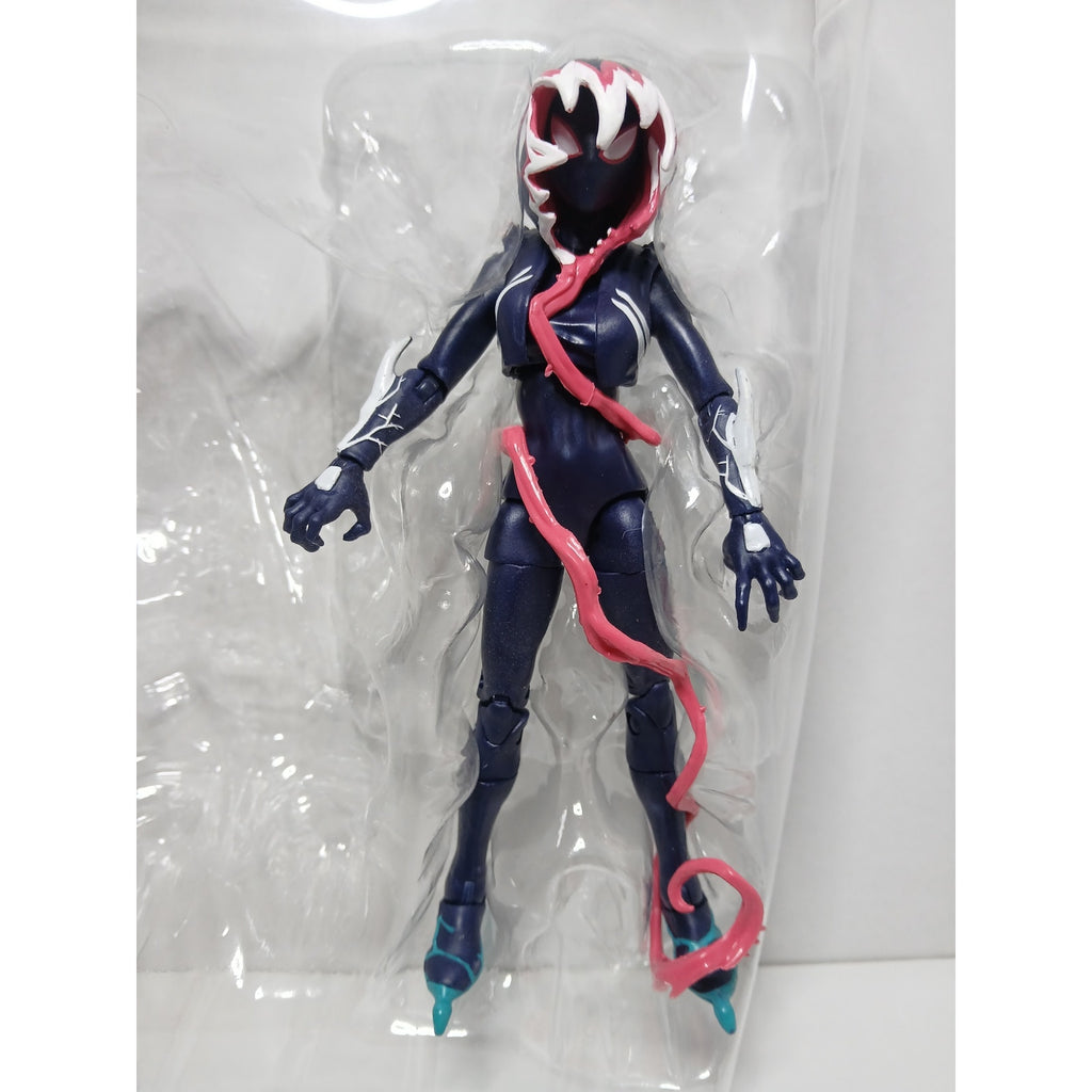 MAXIMUM VENOM GHOST SPIDER MARVEL LEGENDS FIGURE MINT W/ BOX (OPEN) NO BAF