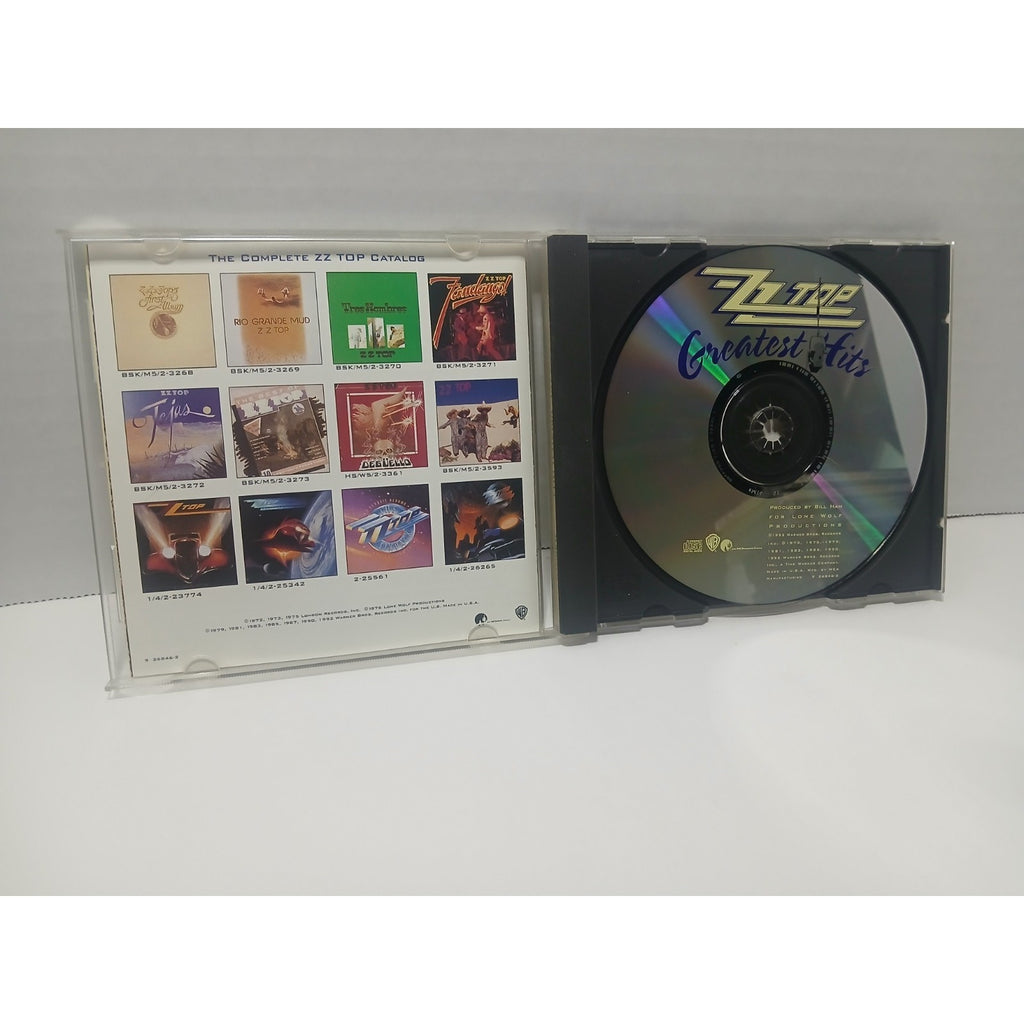 ZZ Top Greatest Hits CD with Southern Hard Rock Used Tested