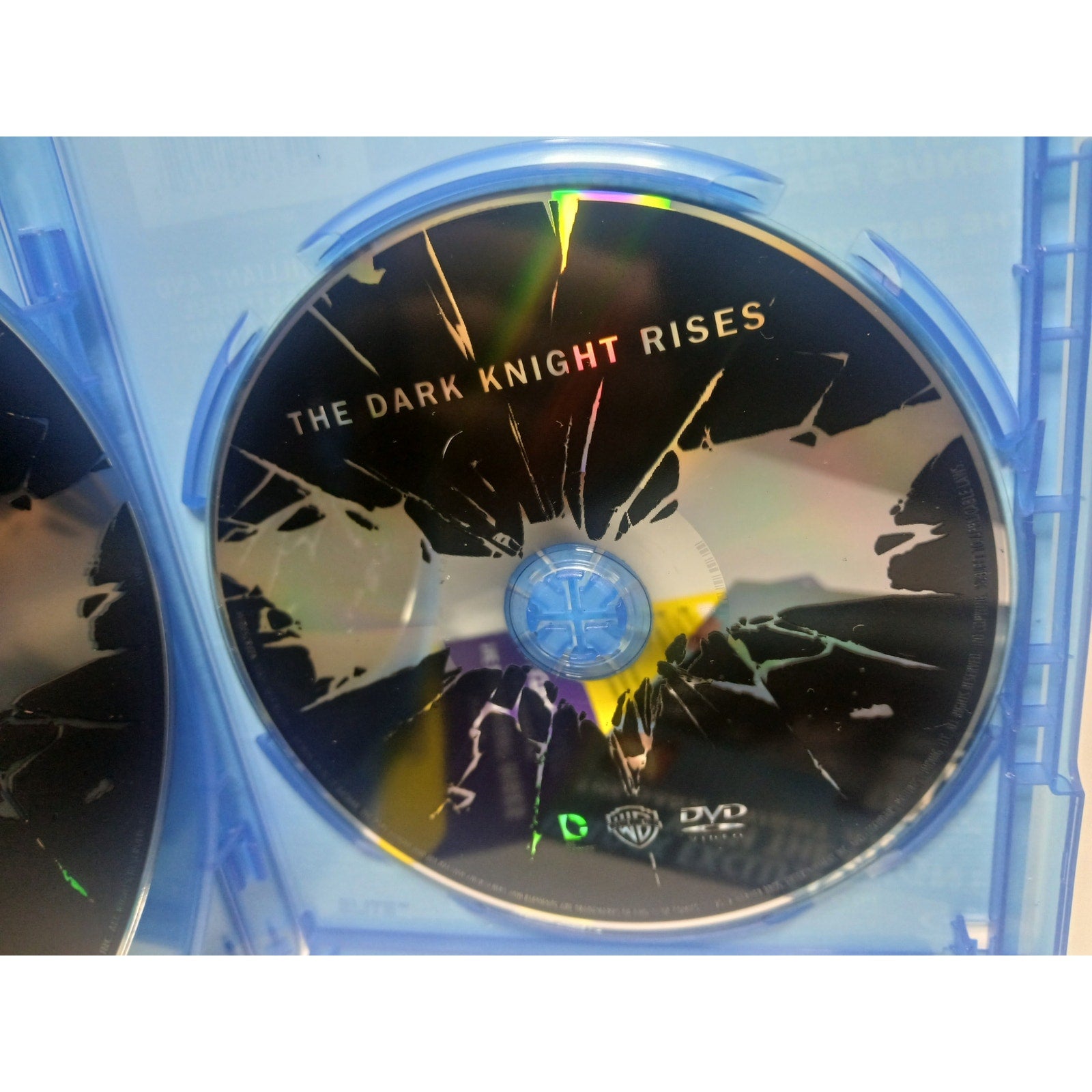 BATMAN THE DARK KNIGHT RISES BLU RAY/DVD/DIGITAL MOVIE CLEANED* TESTED WORKING