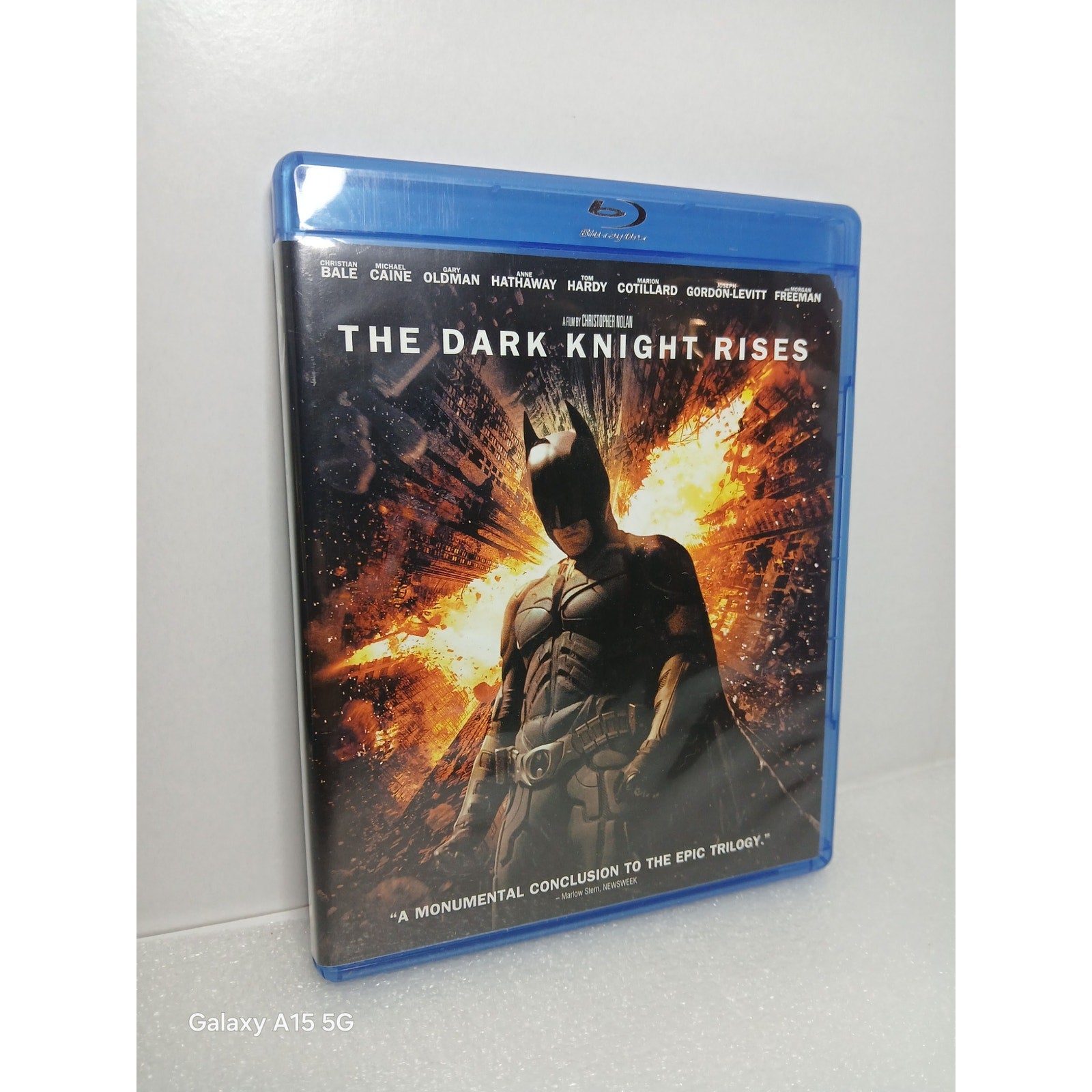 BATMAN THE DARK KNIGHT RISES CIB BLU RAY/DVD/ULTRA VIOLET MOVIE CLEANED TESTED