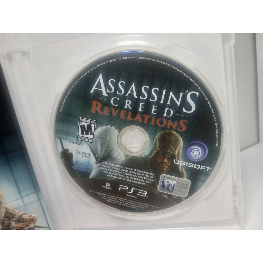 ASSASSIN'S CREED REVELATIONS MINT CONDISH SONY PS3 TESTED WORKING