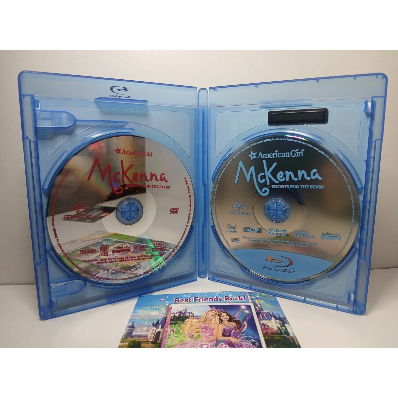 MCKENNA SHOOTS FOR THE STARS BLU RAY/DVD/DIGITAL MOVIE CLEANED* TESTED WORKING